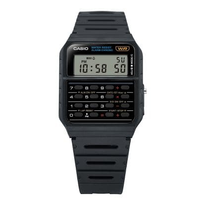 CA53W-1 | Black Data Bank Watch | CASIO
