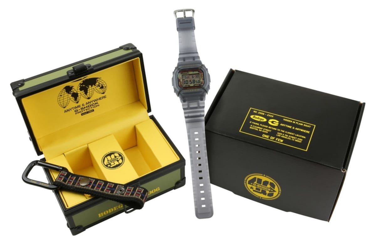 CASIO G-SHOCK DW-5600RC BLACK MIC