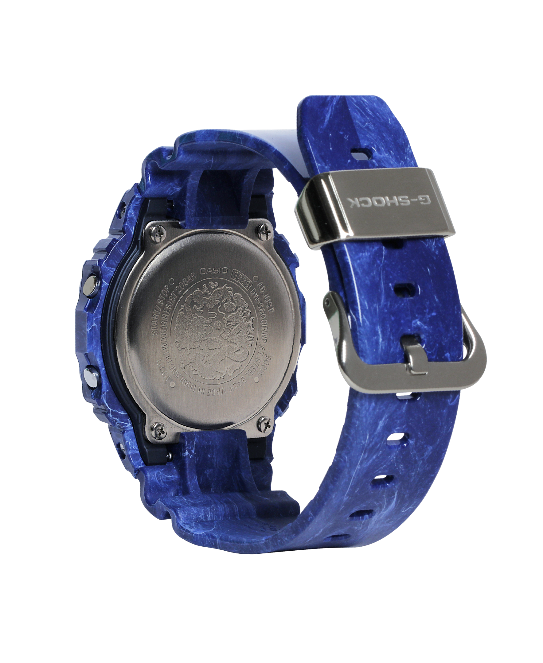 DW5600BWP-2 | G-SHOCK 5600 SERIES Blue, Light blue | CASIO