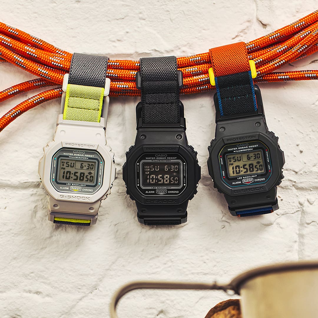 DW5600MNC8A2 | G-SHOCK DIGITAL Gray | CASIO