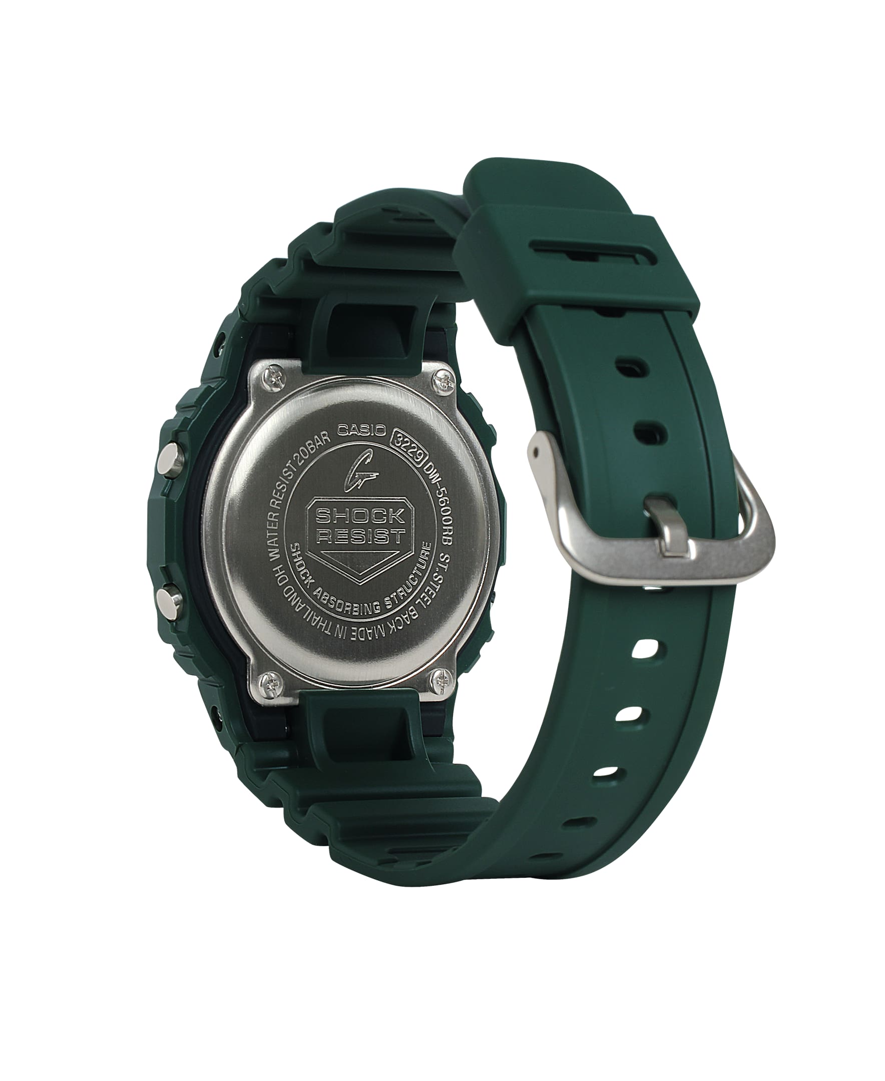 G-SHOCK DW-５６００RB- 3JF DW5600RB-3 | Green Digital Watch - G-SHOCK | CASIO