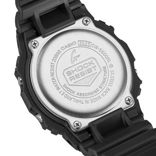 G-Shock Casio DW5600RL-1 - Orologio Digitale Uomo, Serie 5600, Cinturino In Resina Nera (48,9x42,8x13,4 Mm)