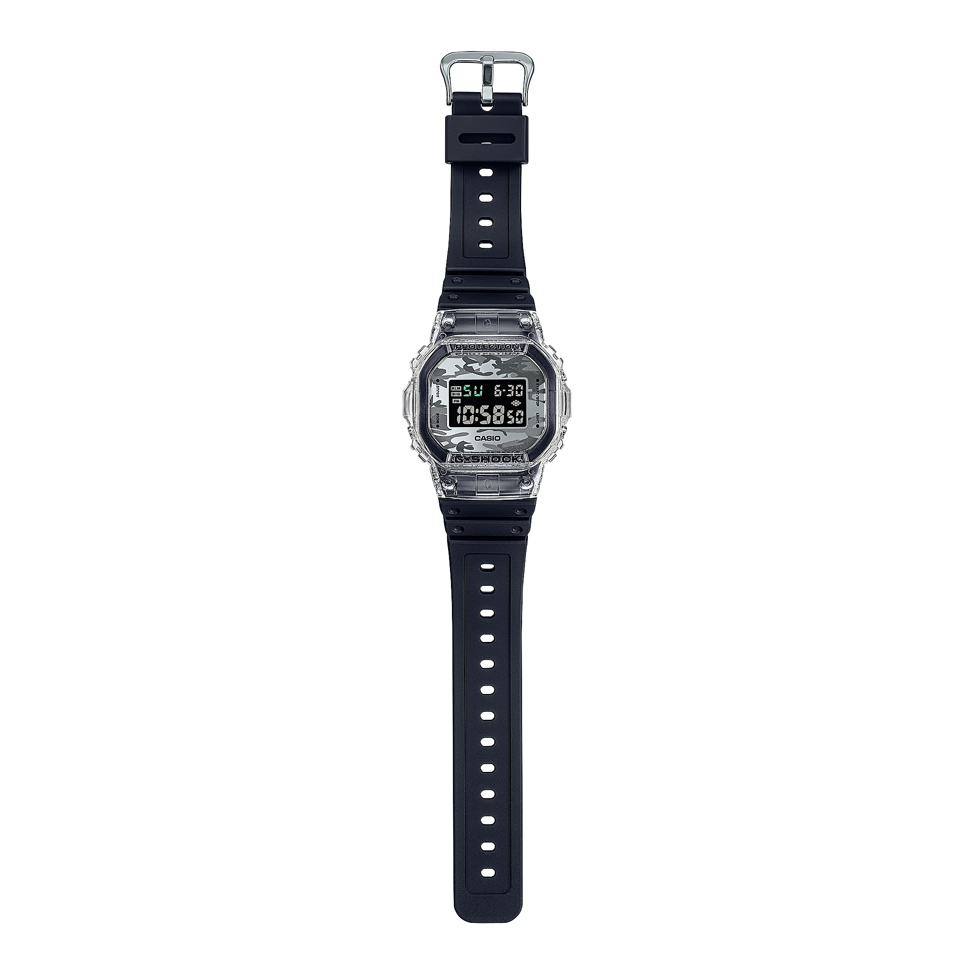 DW5600SKC1 Transparent Digital Color Watch GSHOCK CASIO