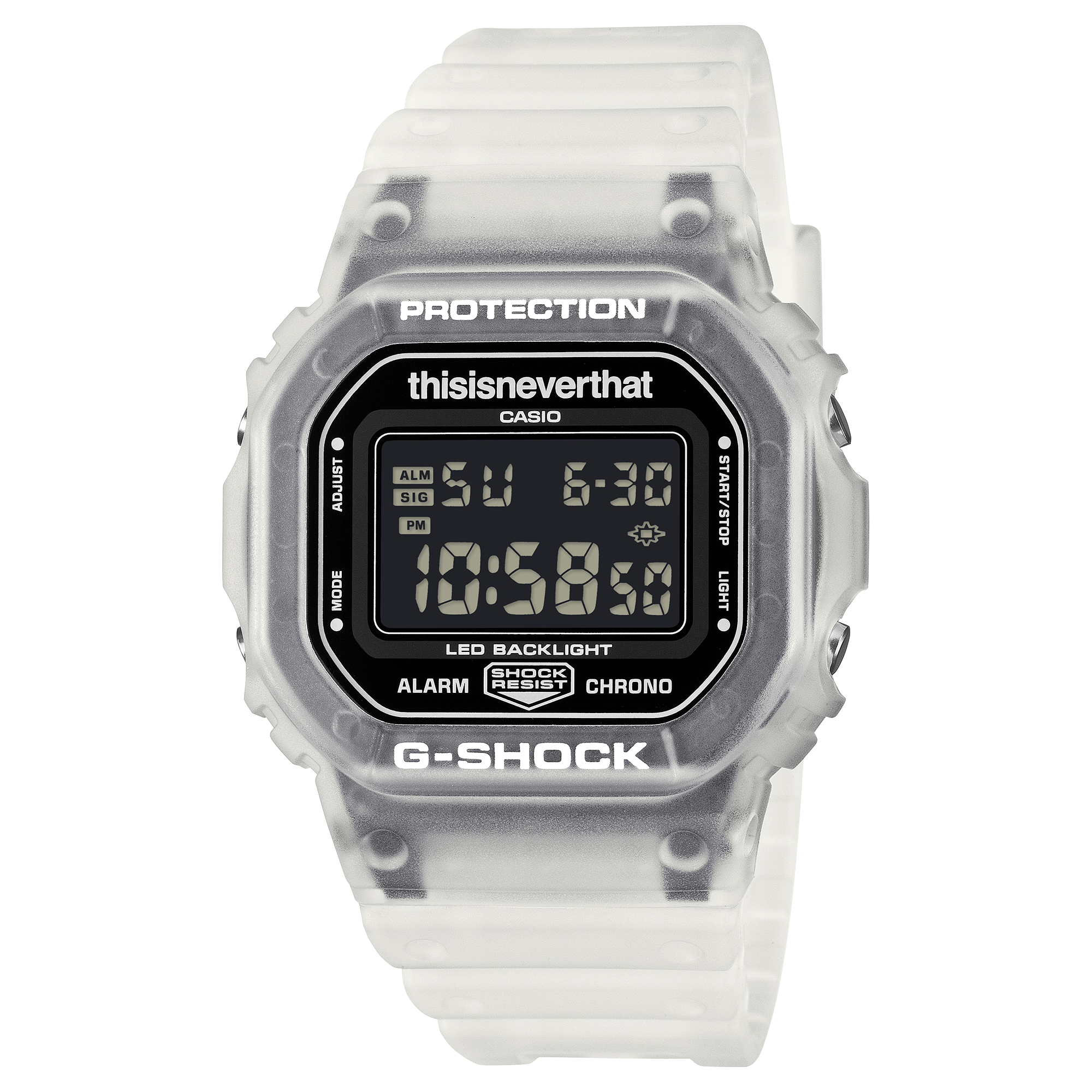 DW5600TNT-7 | G-SHOCK DIGITAL White | CASIO