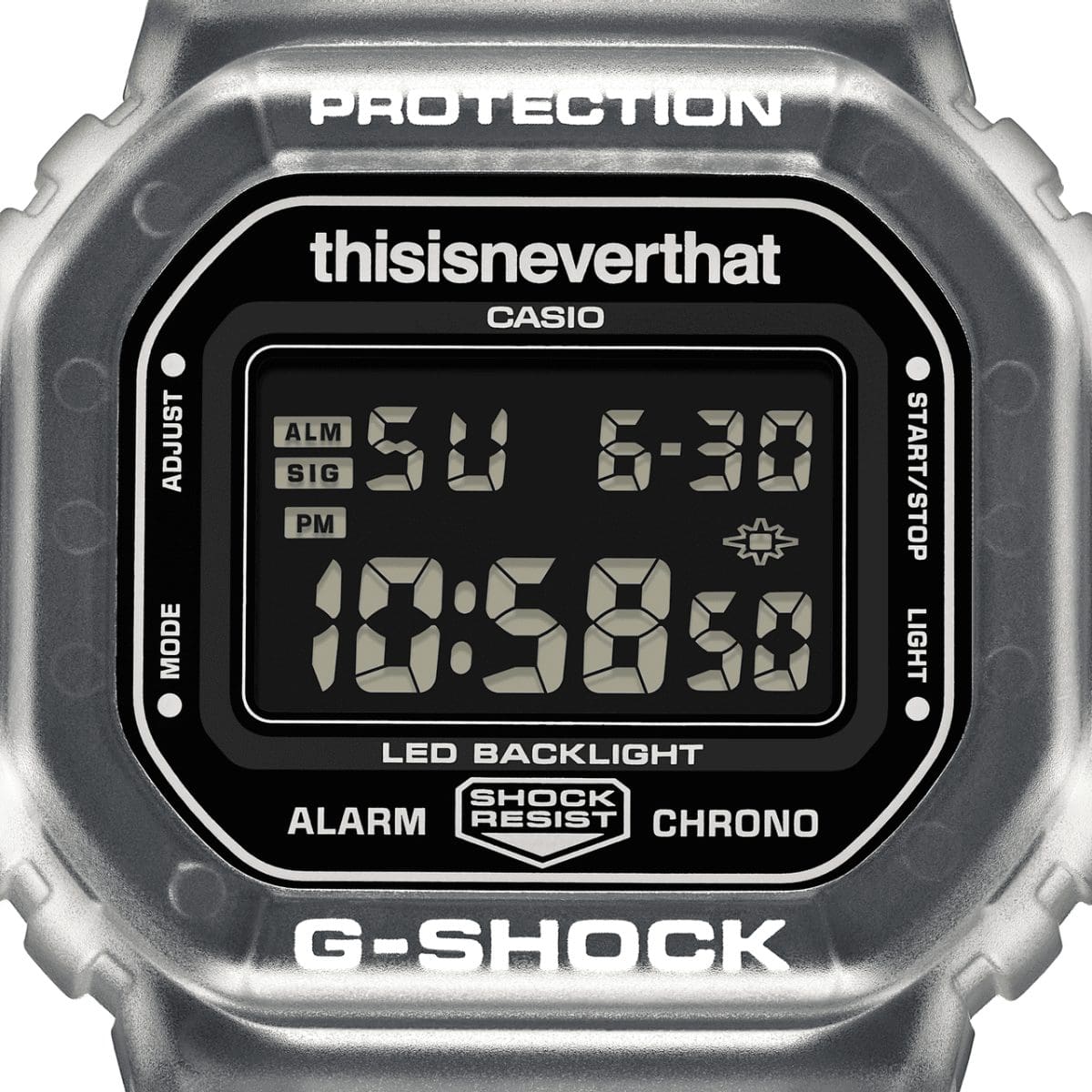 時計 thisisneverthat G-SHOCK DW-5600TNT-7 DW5600TNT-7 | G-SHOCK DIGITAL White | CASIO