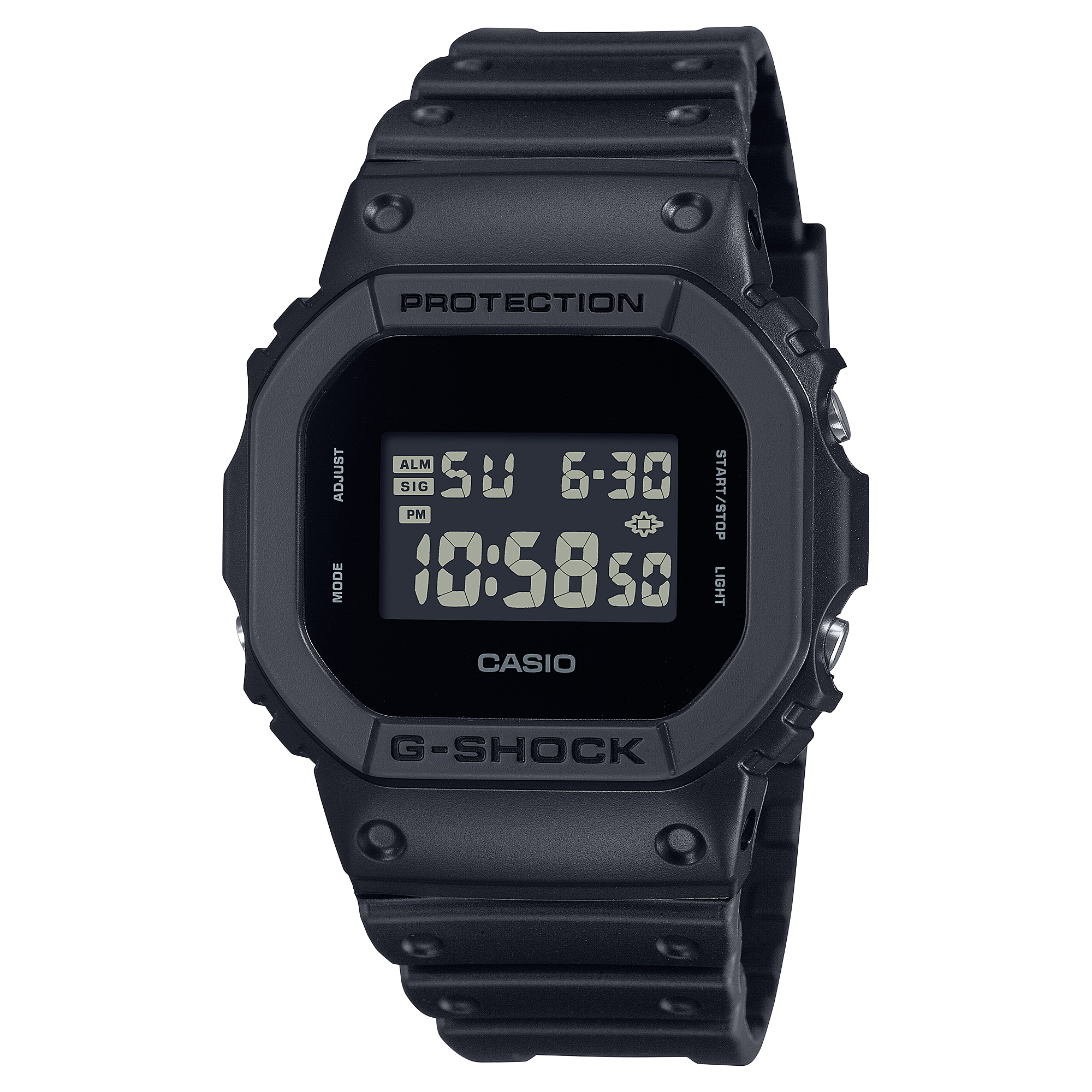 G-SHOCK DW5600UBB-1 black digital watch