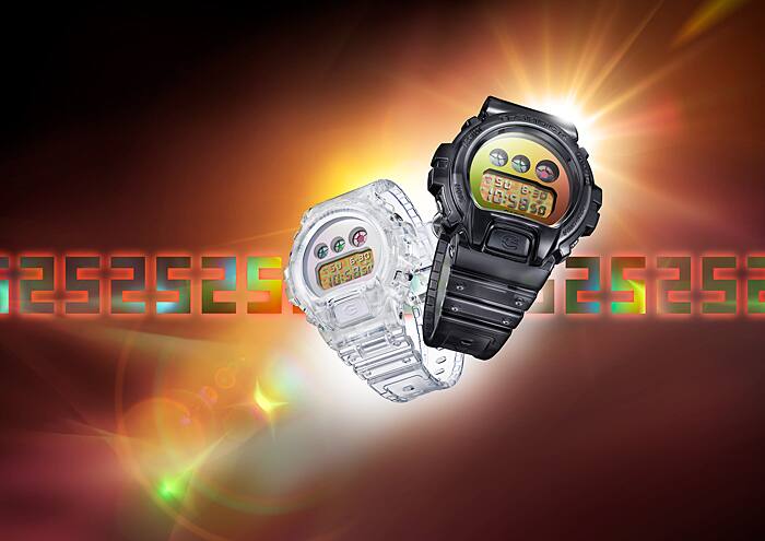 CASIO G-SHOCK DW-6900SP-1JR 25周年 DW6900SP-1 | Black Commemorative Watch | CASIO