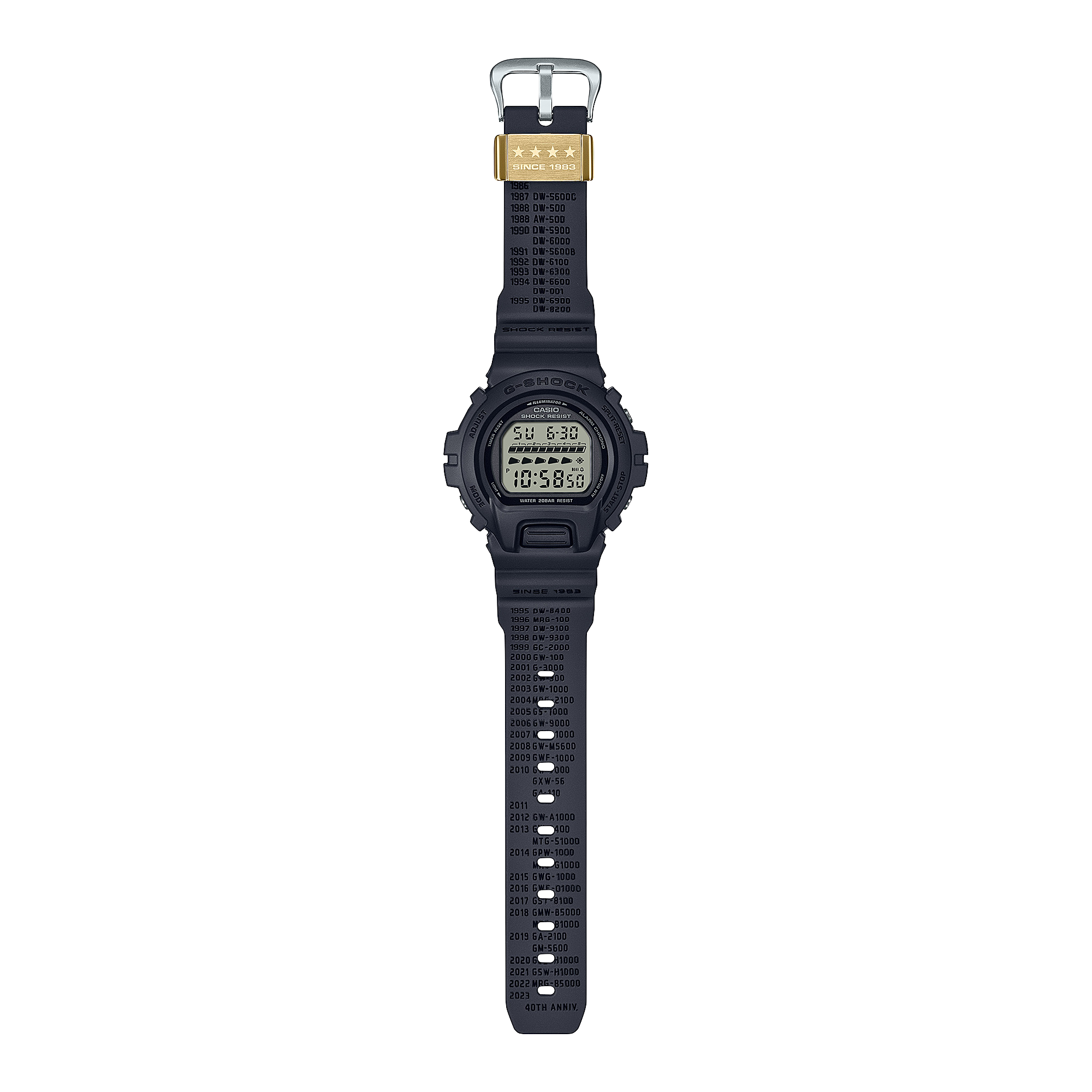 DW6640RE-1 | G-SHOCK DIGITAL Black | CASIO