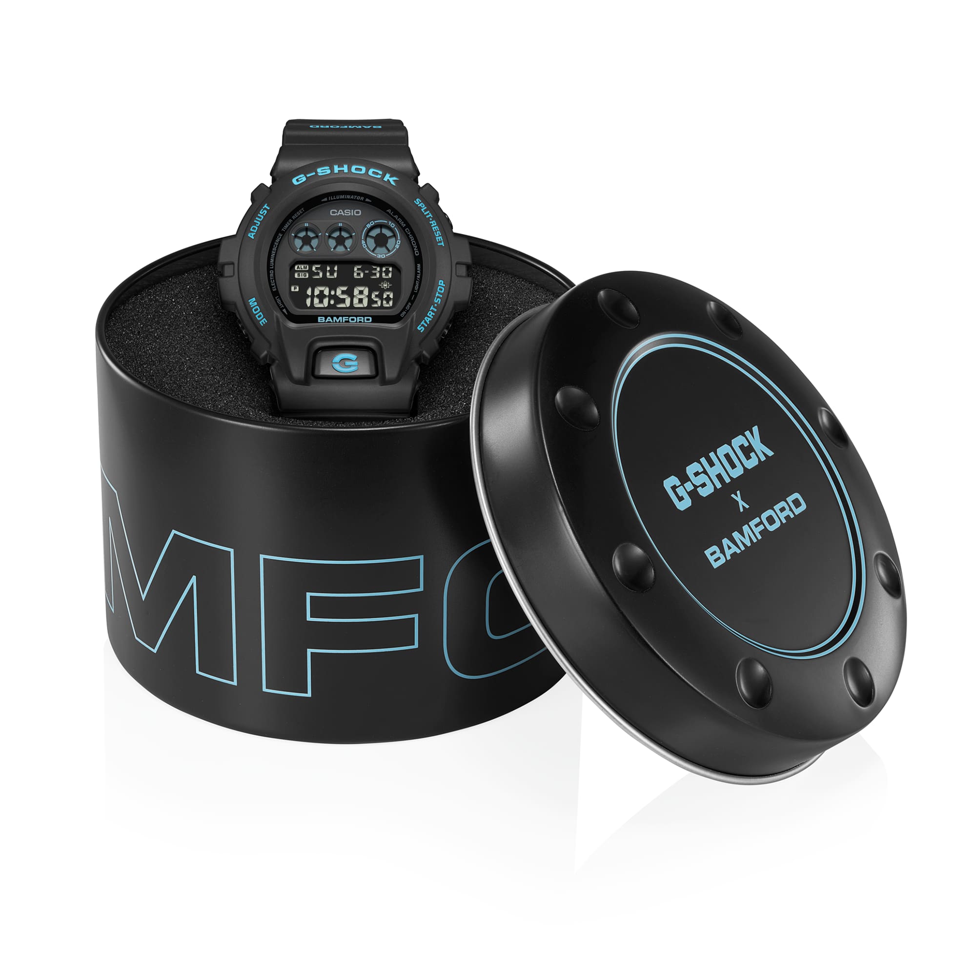 DW6900BWD-1 | G-SHOCK DIGITAL Black | CASIO