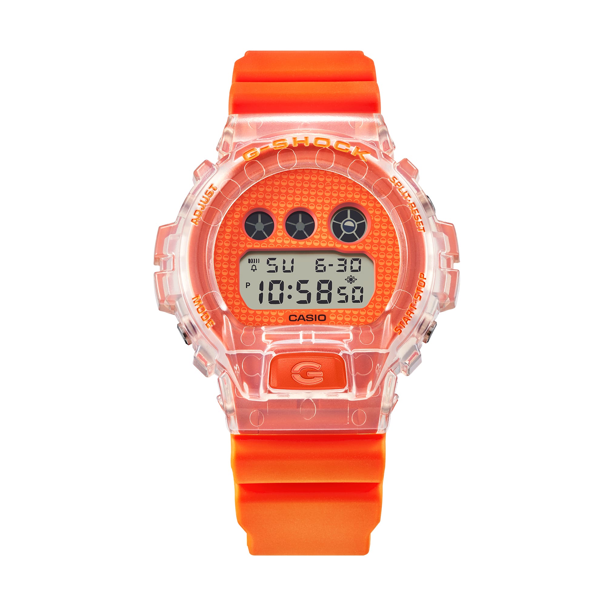 ■G-SHOCK■DW-6900GL-4JR■Lucky Drop■Gショック■ DW6900GL-4 | G-SHOCK DIGITAL Transparent color | CASIO