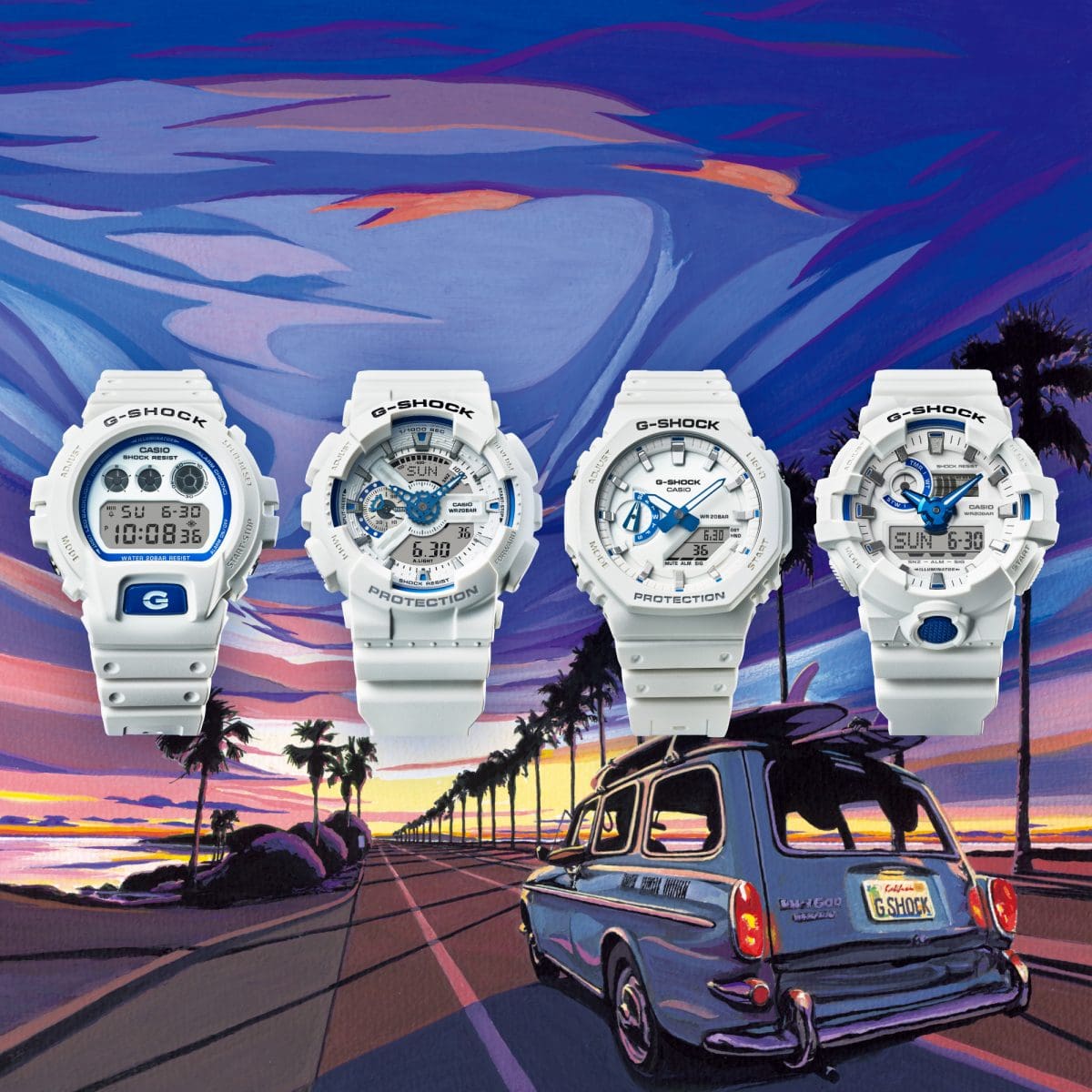DW6900HDS-7 | G-SHOCK DIGITAL White | CASIO