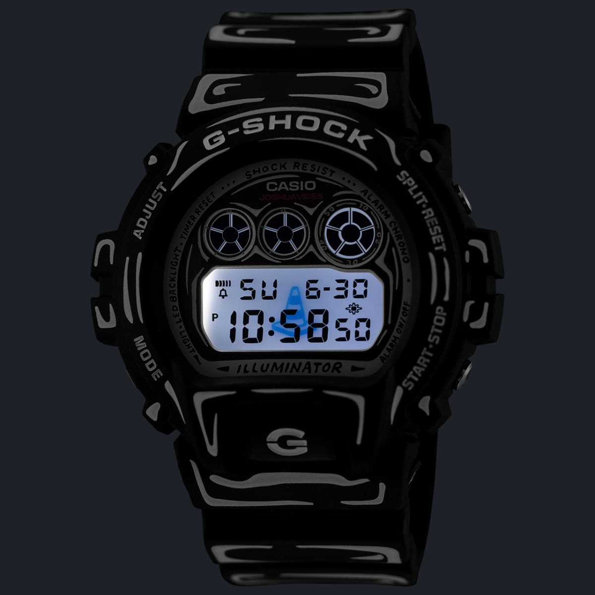 新品未開封　DW-6900JV-1JR　G-SHOCK　Joshua Vides DW6900JV-1 | G-SHOCK DIGITAL Black | CASIO