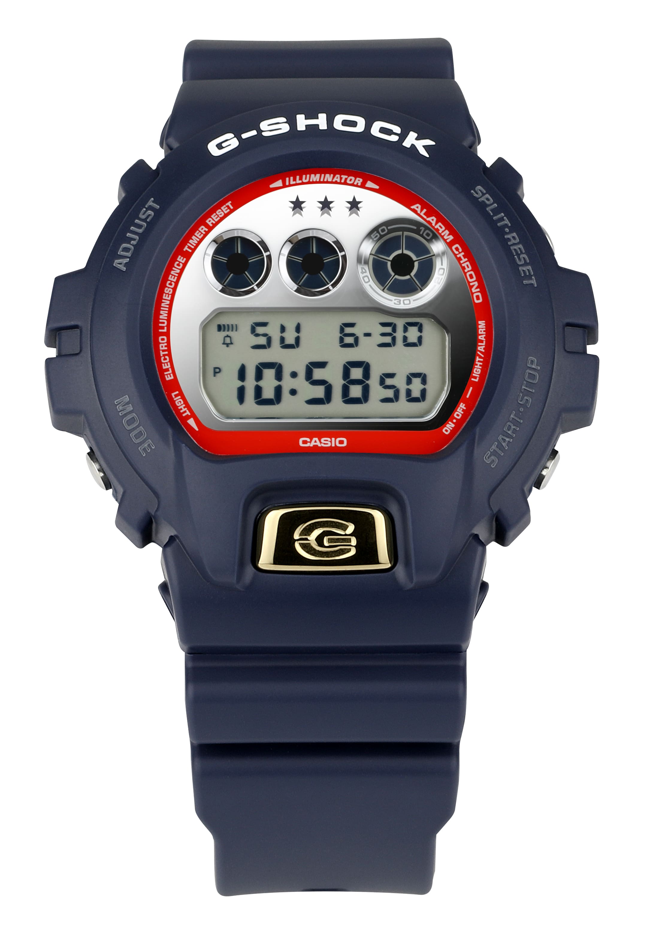 CASIO G-SHOCK デジタル腕時計 DW-6900 SB ネイビー RARE Casio G-Shock Mens Watch DW-6900SB-2 1289 Navy Blue