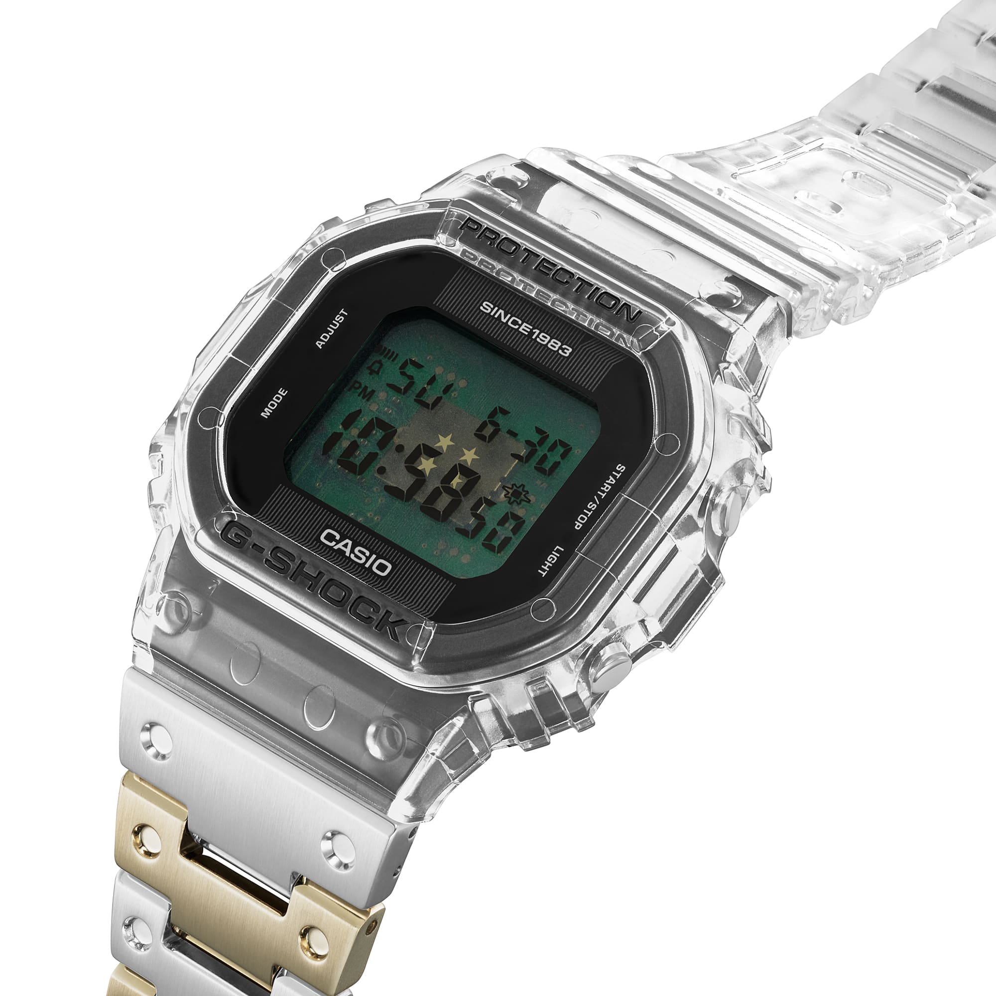 DWE5640RX-7 | G-SHOCK 5600 SERIES Transparent color | CASIO