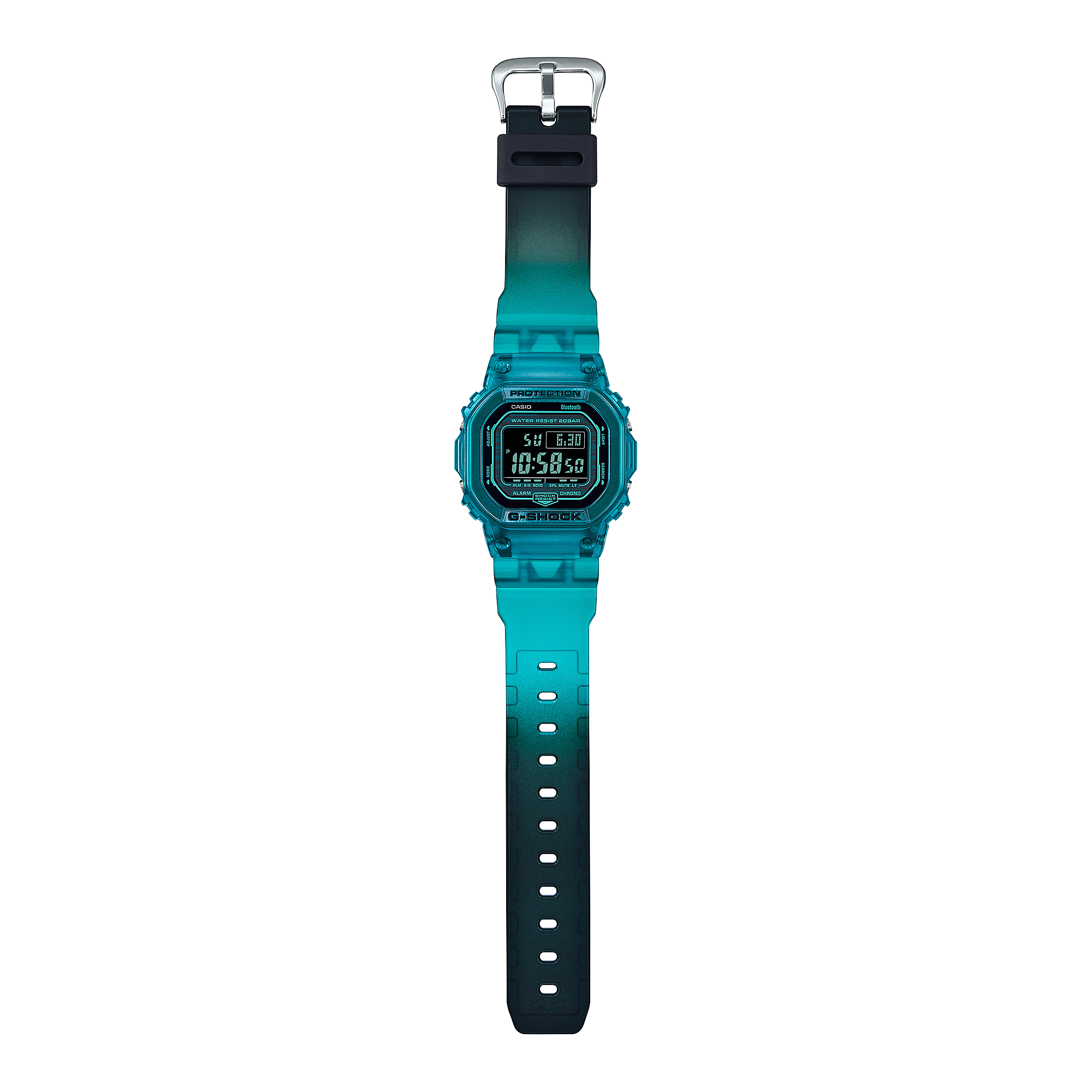時計 CASIO G-SHOCK DW-B5600G-2JF DWB5600G-2 | G-SHOCK 5600 SERIES Transparent color | CASIO