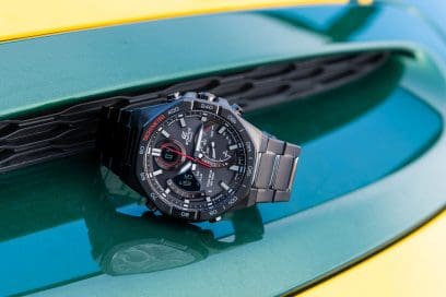 ECB950DC-1A | EDIFICE Digital Analog Tachymeter Watch