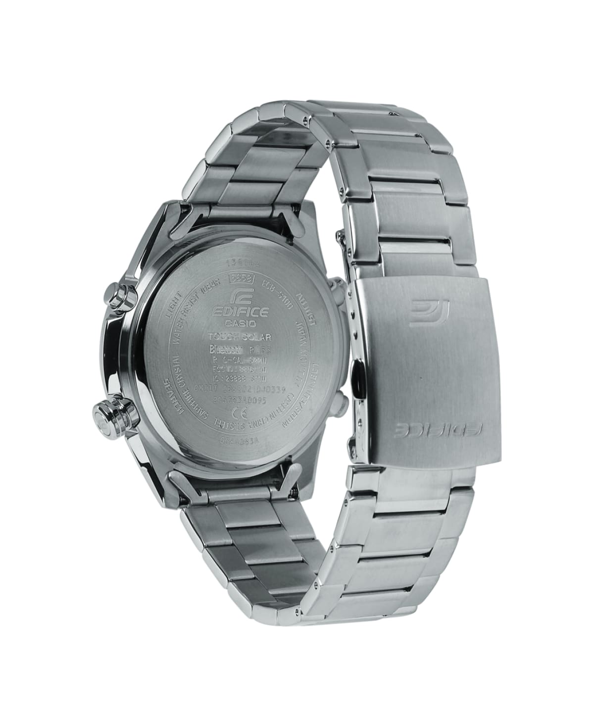 ECBS100D-2A | EDIFICE Smartphone Link Model Silver | CASIO