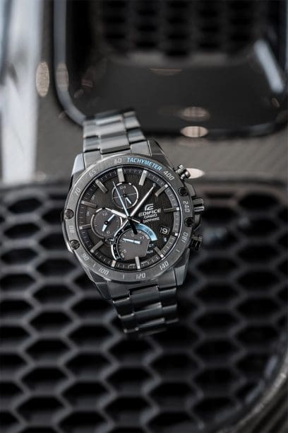 EQB1000XDC1A | EDIFICE Super Slim High Spec Solar Powered Black