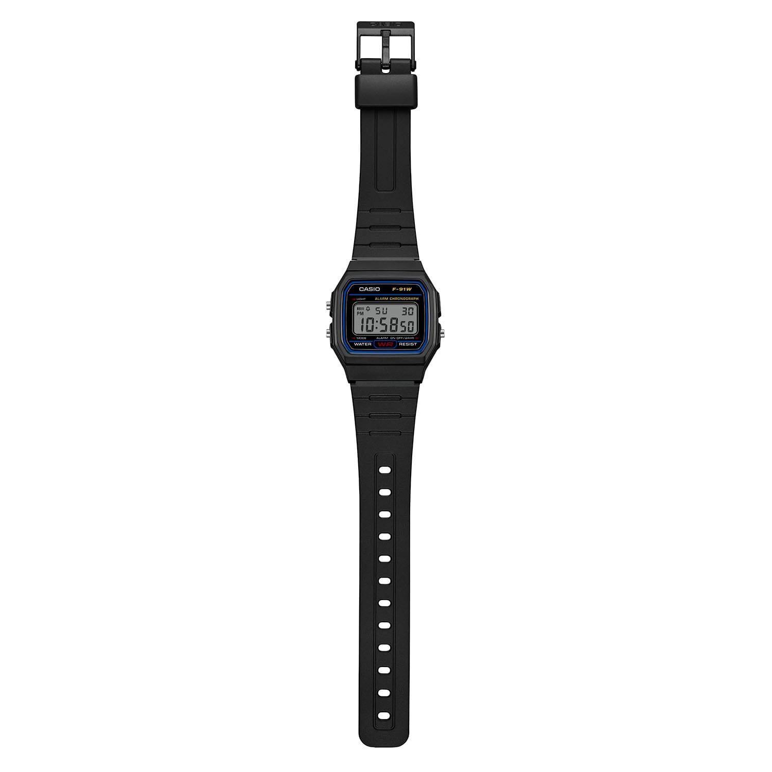 Casio Digital Water Resistant Classic Unisex Watch F-91W-1, F91W