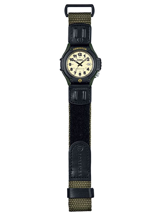 FT500WC-3BV | Green Leather Analog Watch | CASIO