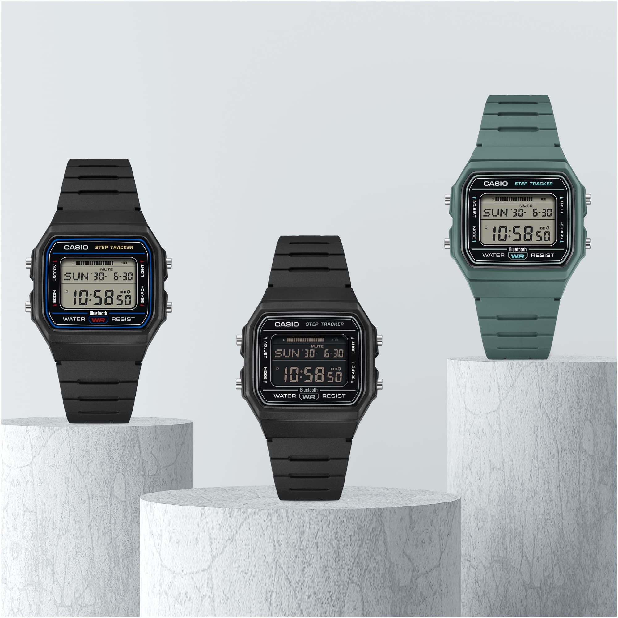 FB100W-1B | CASIO Black | CASIO