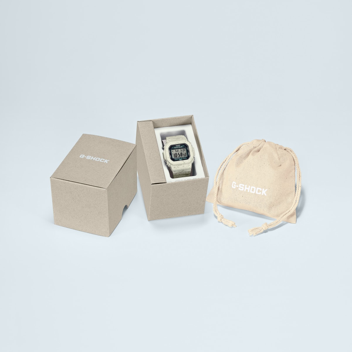 G-SHOCK G5600BG-5 - The iconic square icon now in Marles-Beige eco-suit