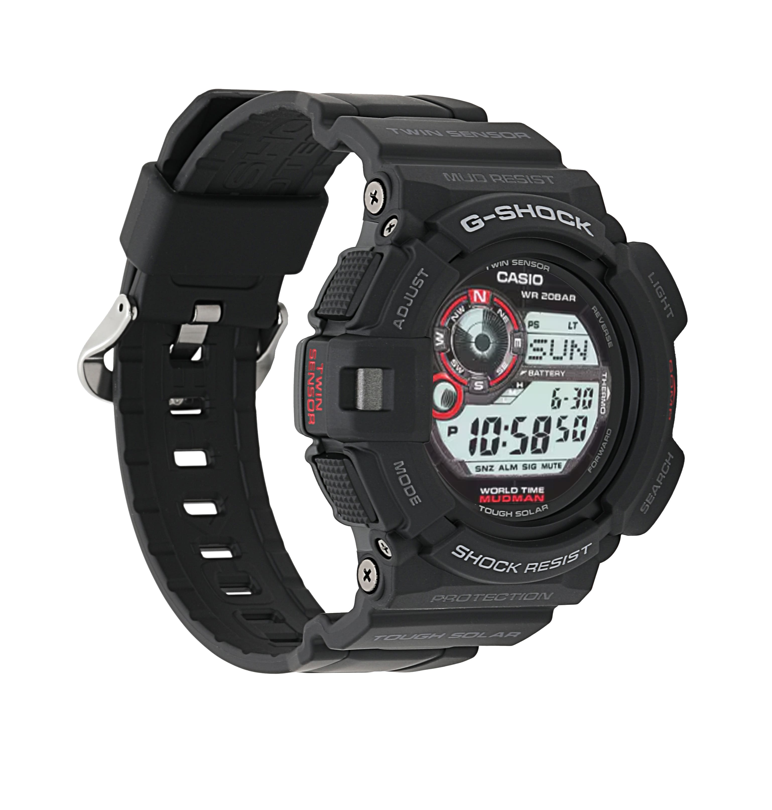 時計 CASIO G-SHOCK MUDMAN GW-9300 TACTICAL G-Shock Solar Mudman — TEXXTIME