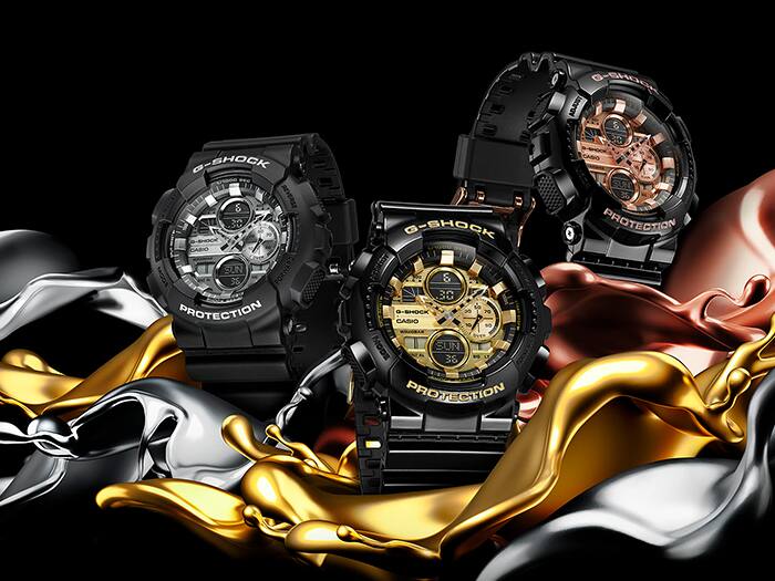 GA140GB-1A1 | Black Analog-digital Watch - G-SHOCK | CASIO