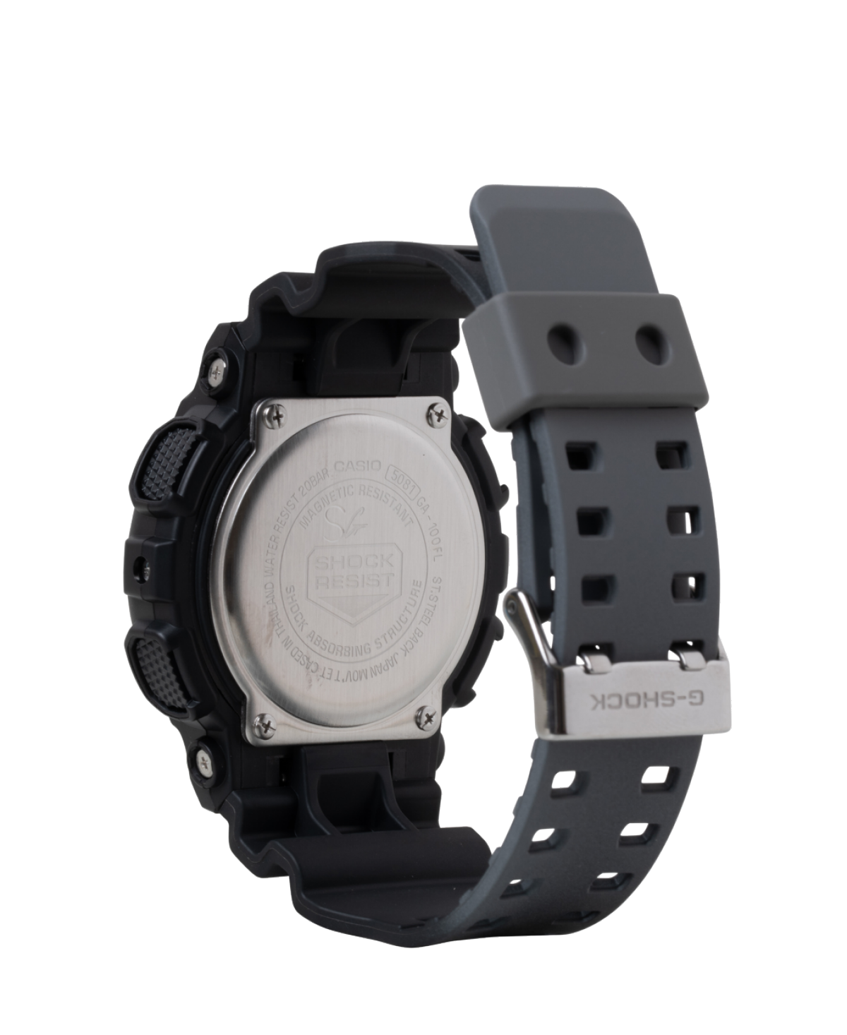 GA100FL-1A | G-SHOCK ANALOG-DIGITAL Black | CASIO