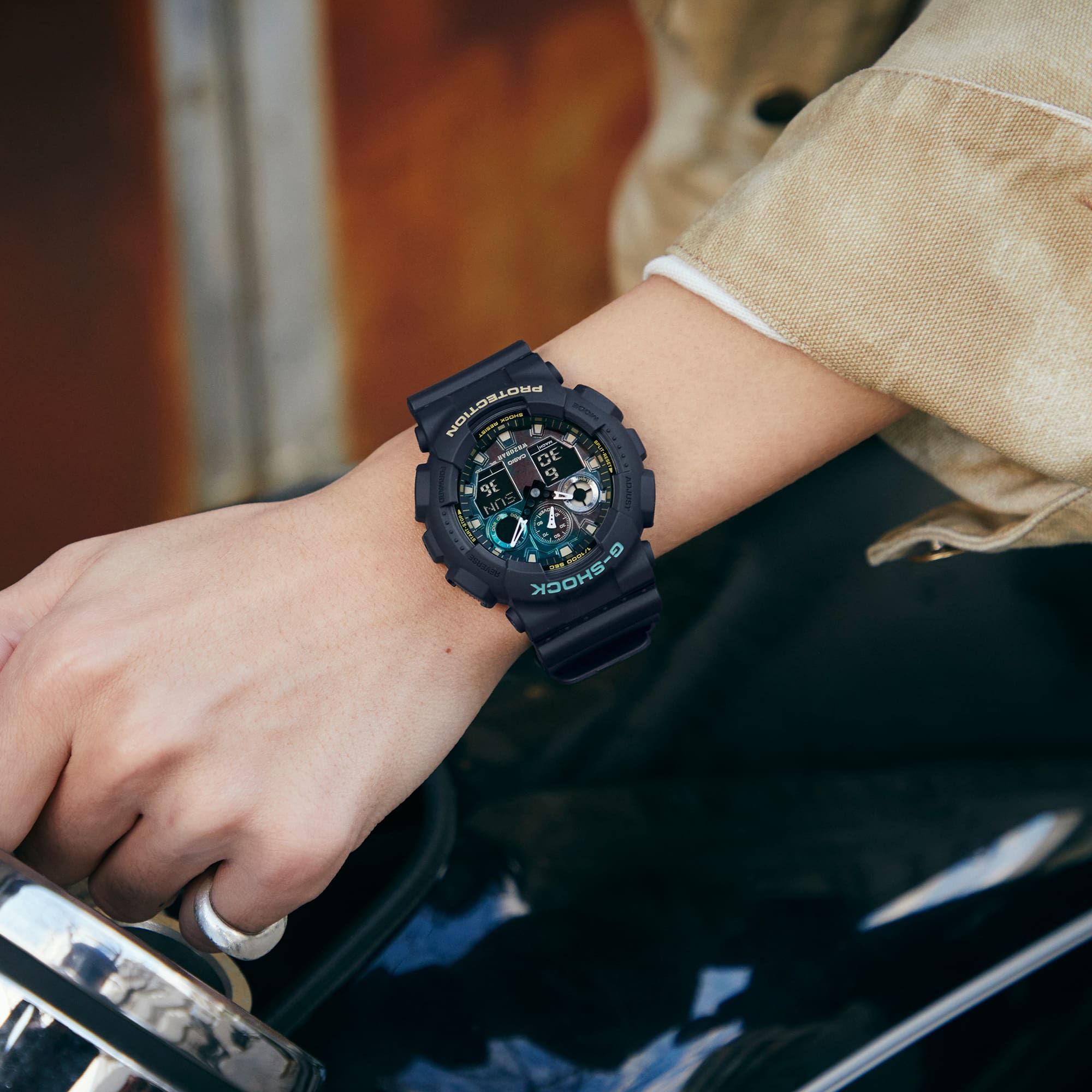 GA100RC-1A | G-SHOCK ANALOG-DIGITAL Black | CASIO