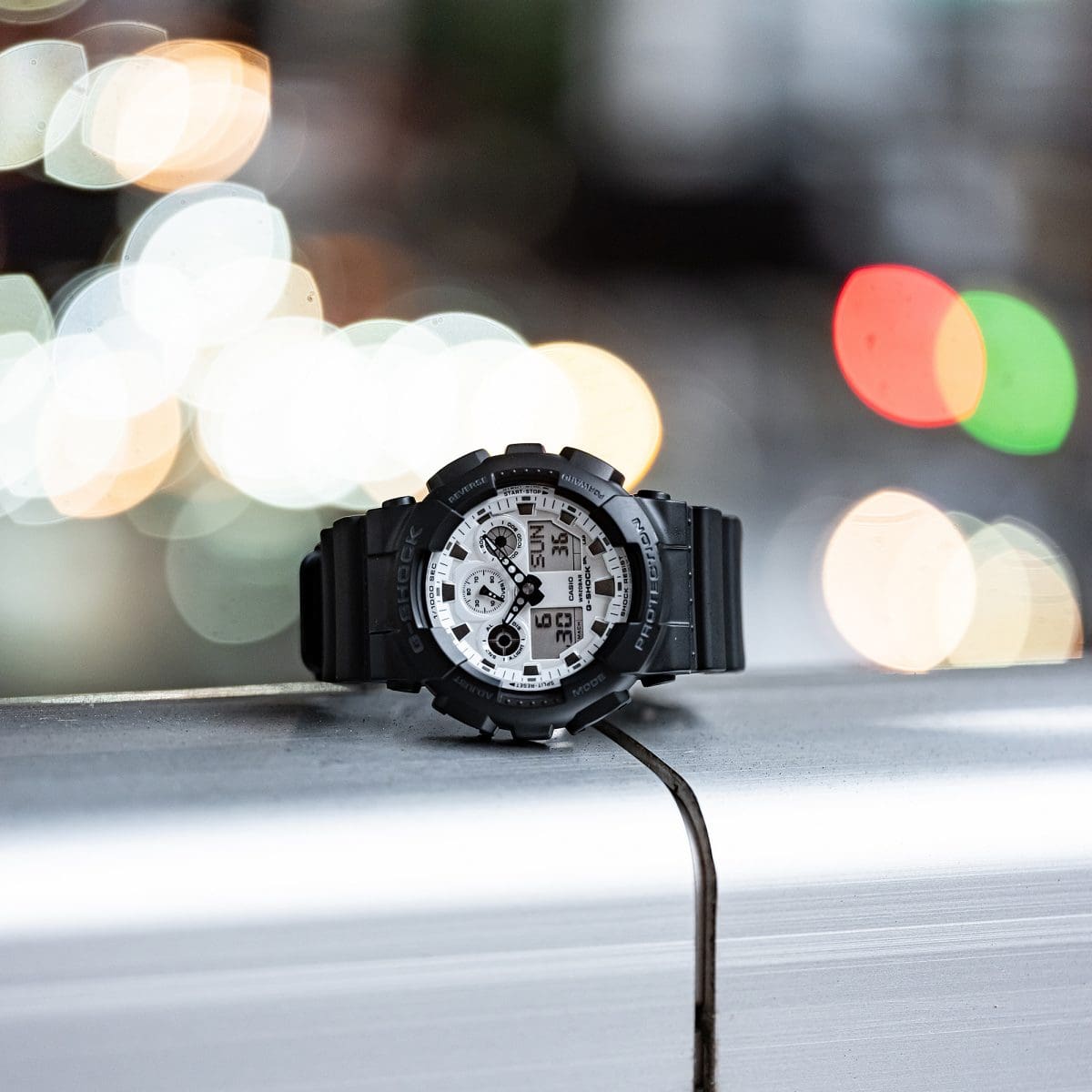 GA100WD-1A | G-SHOCK ANALOG-DIGITAL Black | CASIO