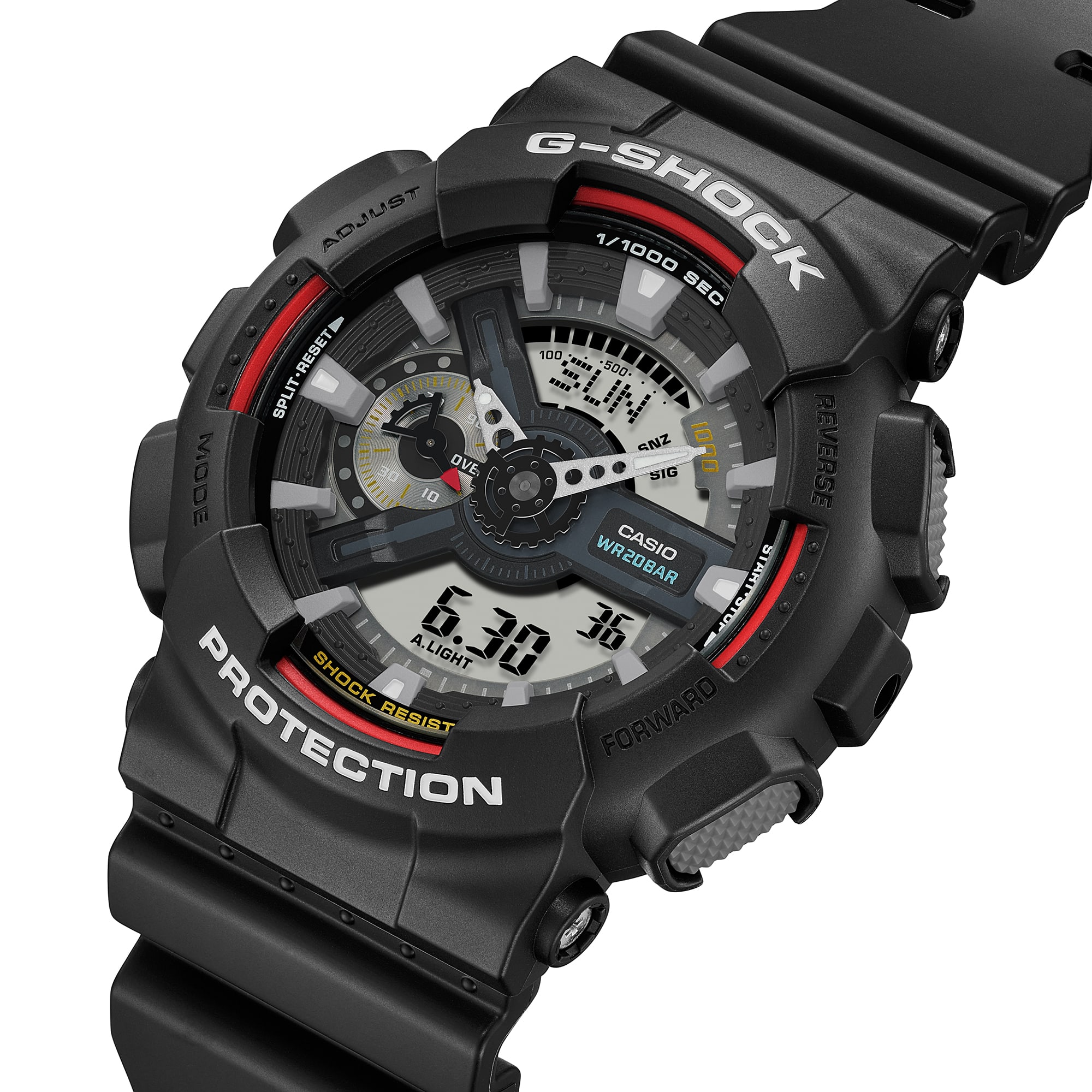 GA110RL-1A | G-SHOCK ANALOG-DIGITAL Black | CASIO