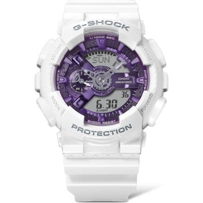 GA110WS-7A | G-SHOCK ANALOG-DIGITAL White | CASIO