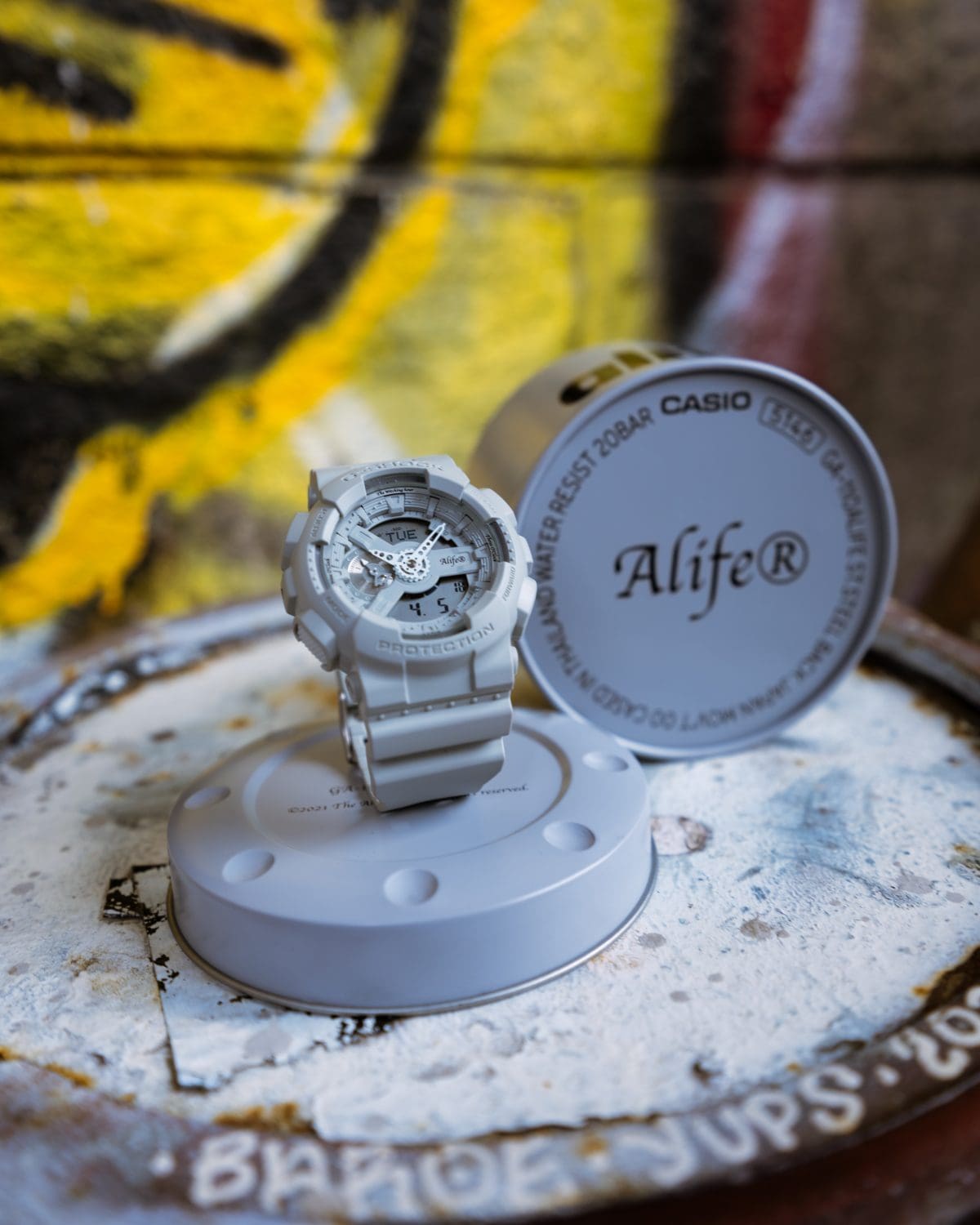 GA110ALIFE21-8A | G-SHOCK ANALOG-DIGITAL Gray | CASIO