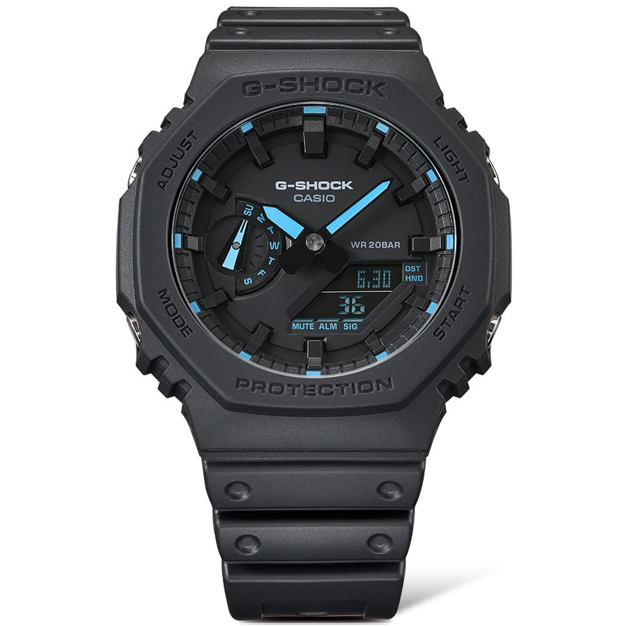GA2100-1A2 | Black Analog-digital Watch - G-SHOCK | CASIO