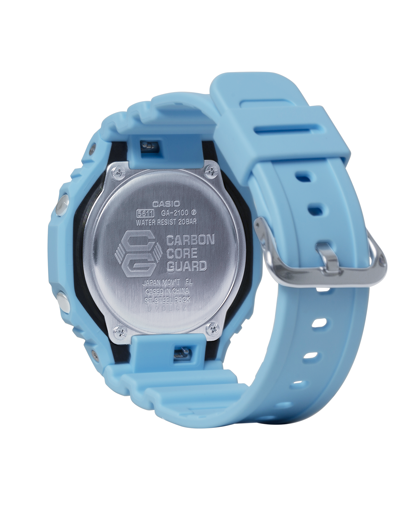 GA2100-2A2 | Light Blue, Blue Analog-Digital G-SHOCK Watch | Casio