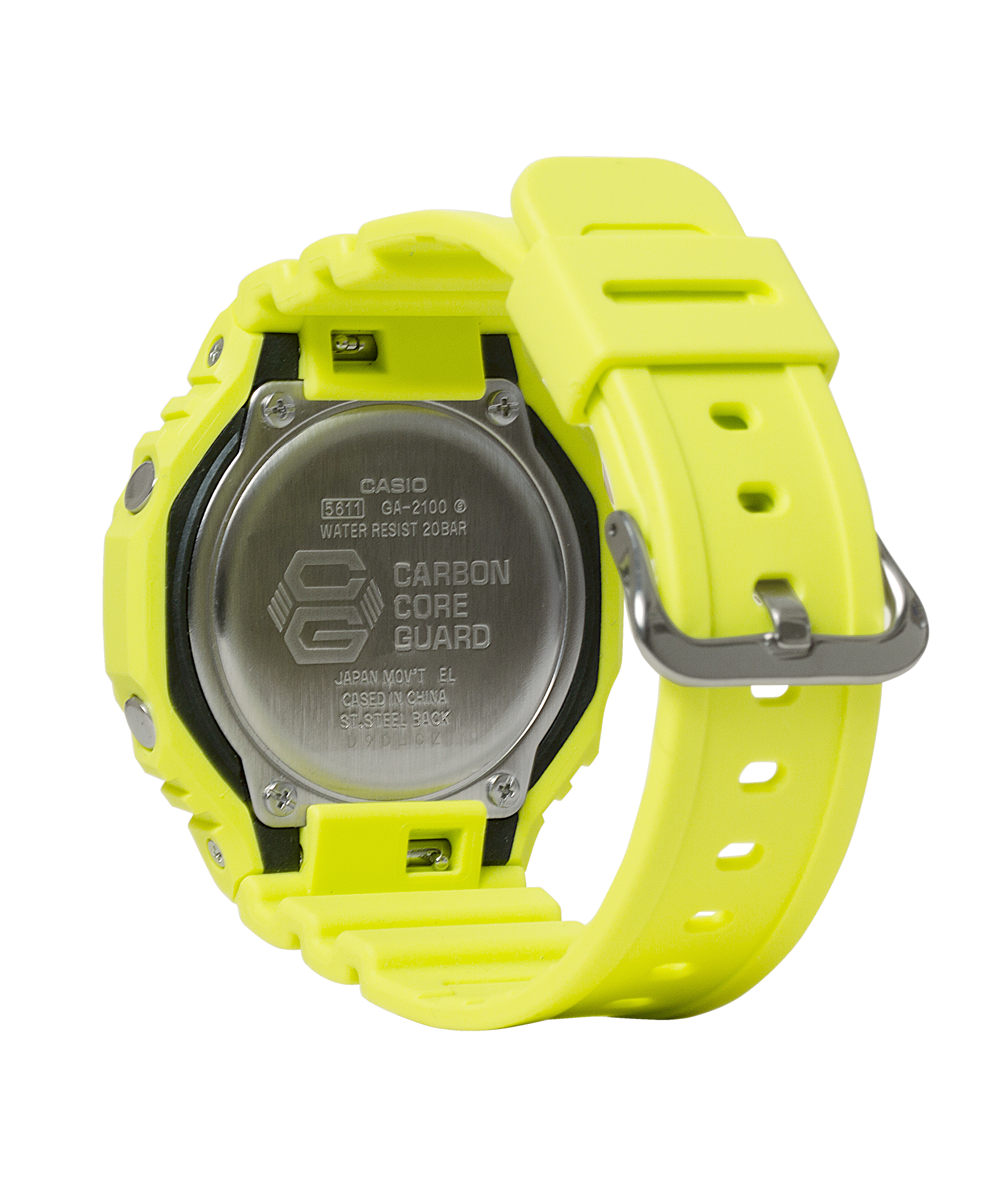 GA2100-9A9 | Yellow Analog-Digital G-SHOCK Watch | Casio G-SHOCK