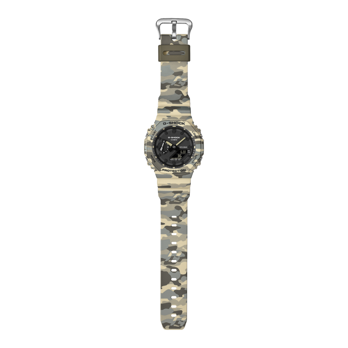 GA2100CM-5A | G-SHOCK ANALOG-DIGITAL Beige | CASIO