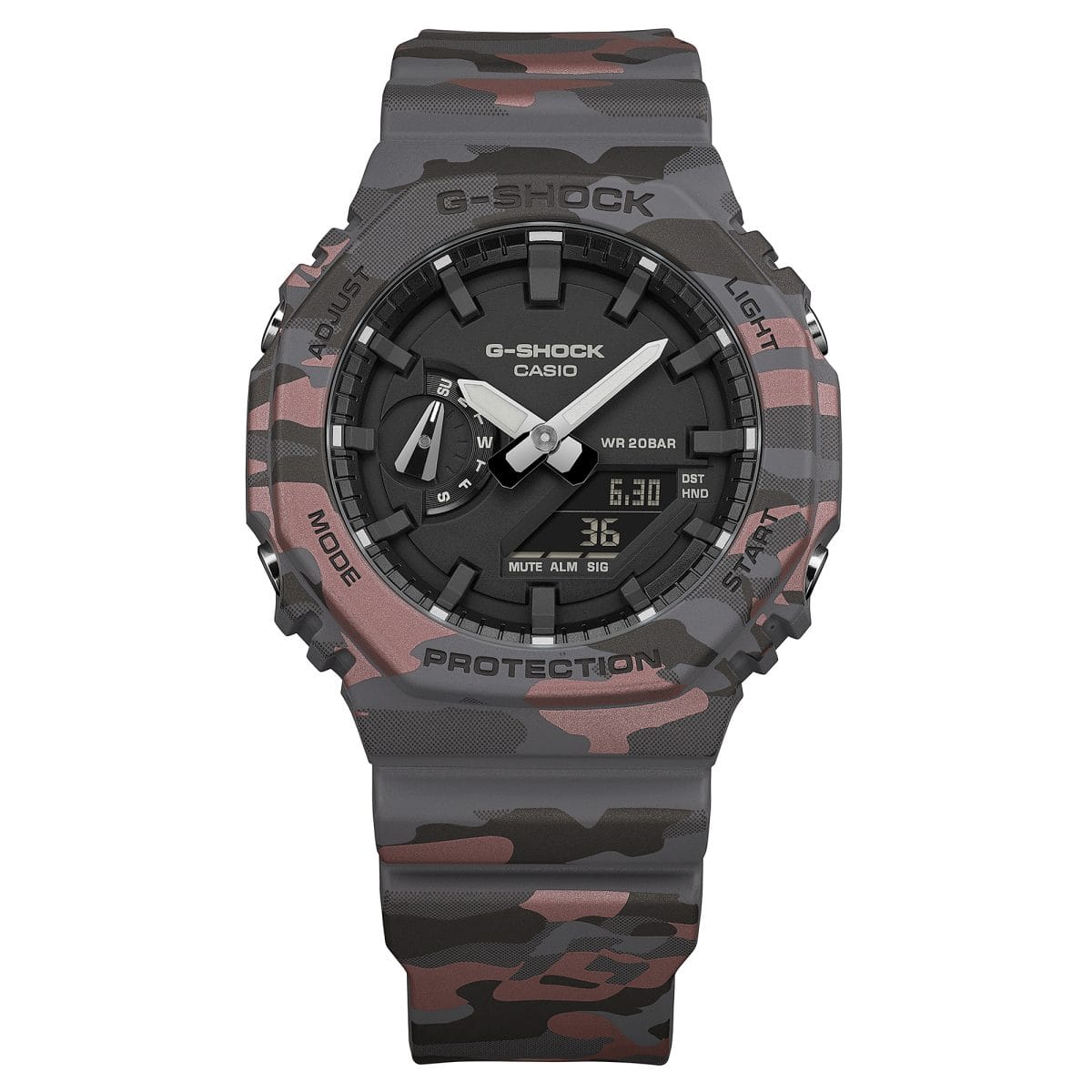 美品CASIO G-SHOCK GA-2100 GA2100CM-8A | G-SHOCK ANALOG-DIGITAL Gray | CASIO