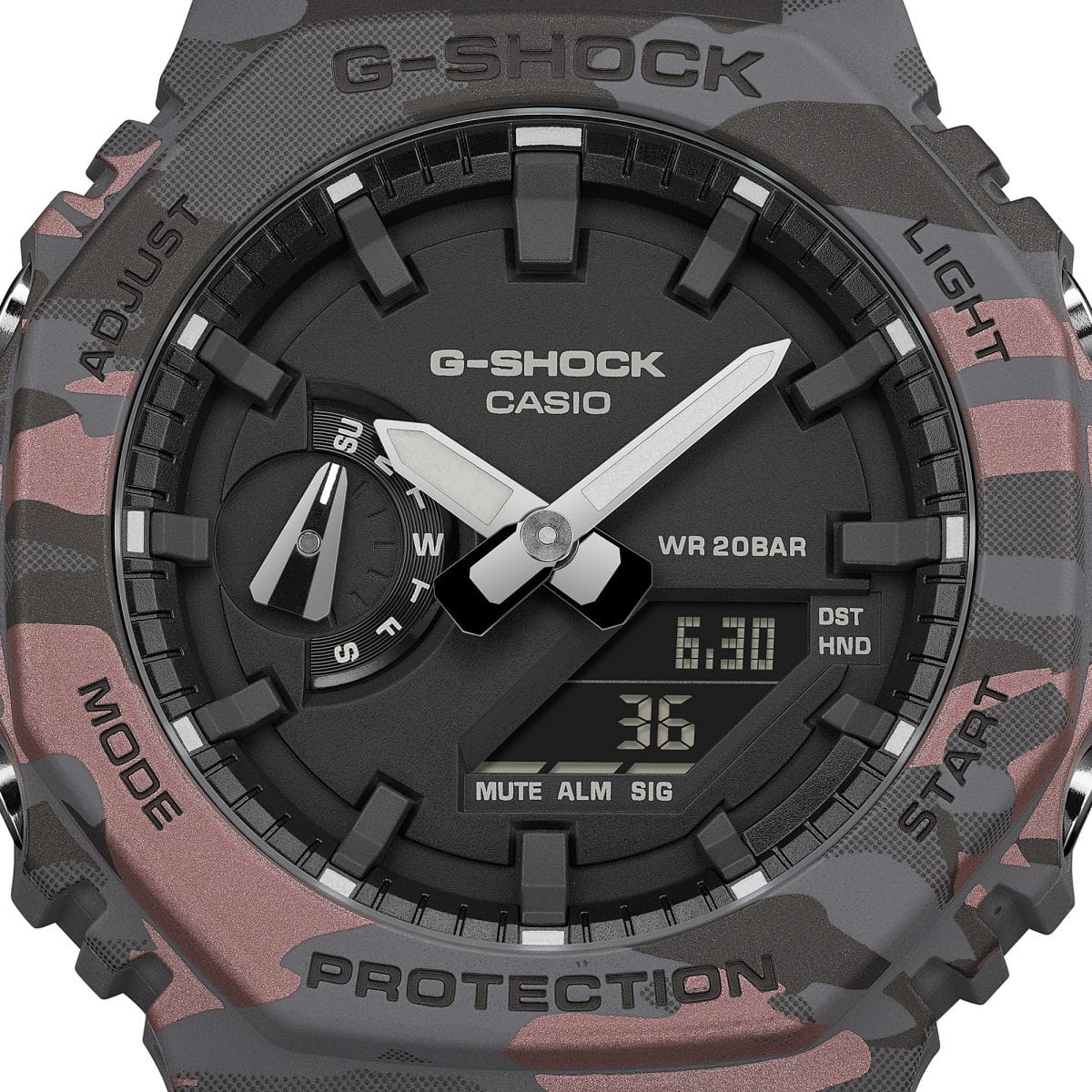 GA2100CM-8A | G-SHOCK ANALOG-DIGITAL Gray | CASIO