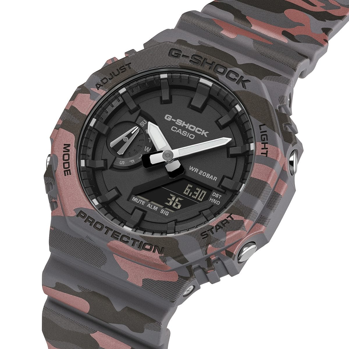 GA2100CM-8A | G-SHOCK ANALOG-DIGITAL Gray | CASIO