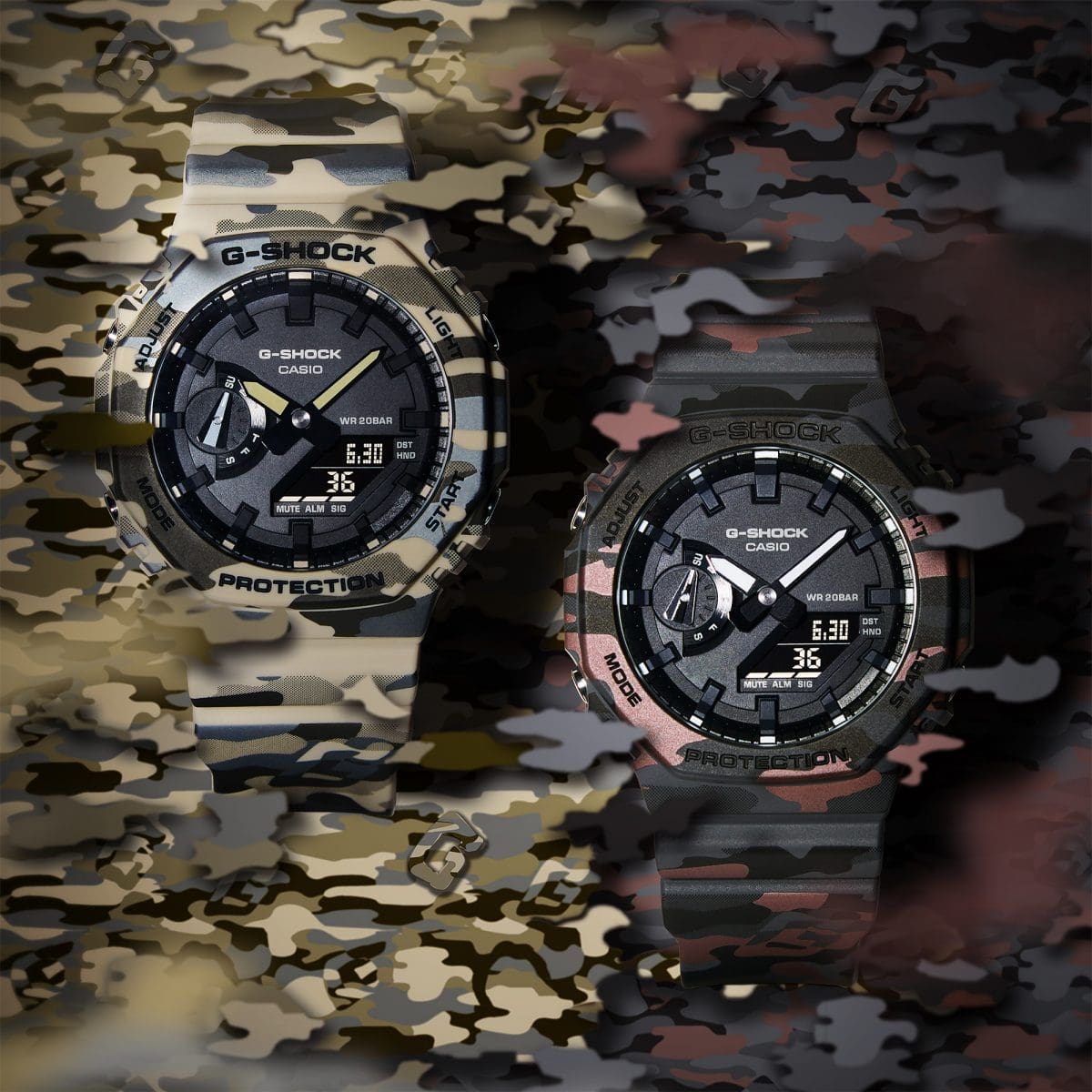 GA2100CM-8A | G-SHOCK ANALOG-DIGITAL Gray | CASIO