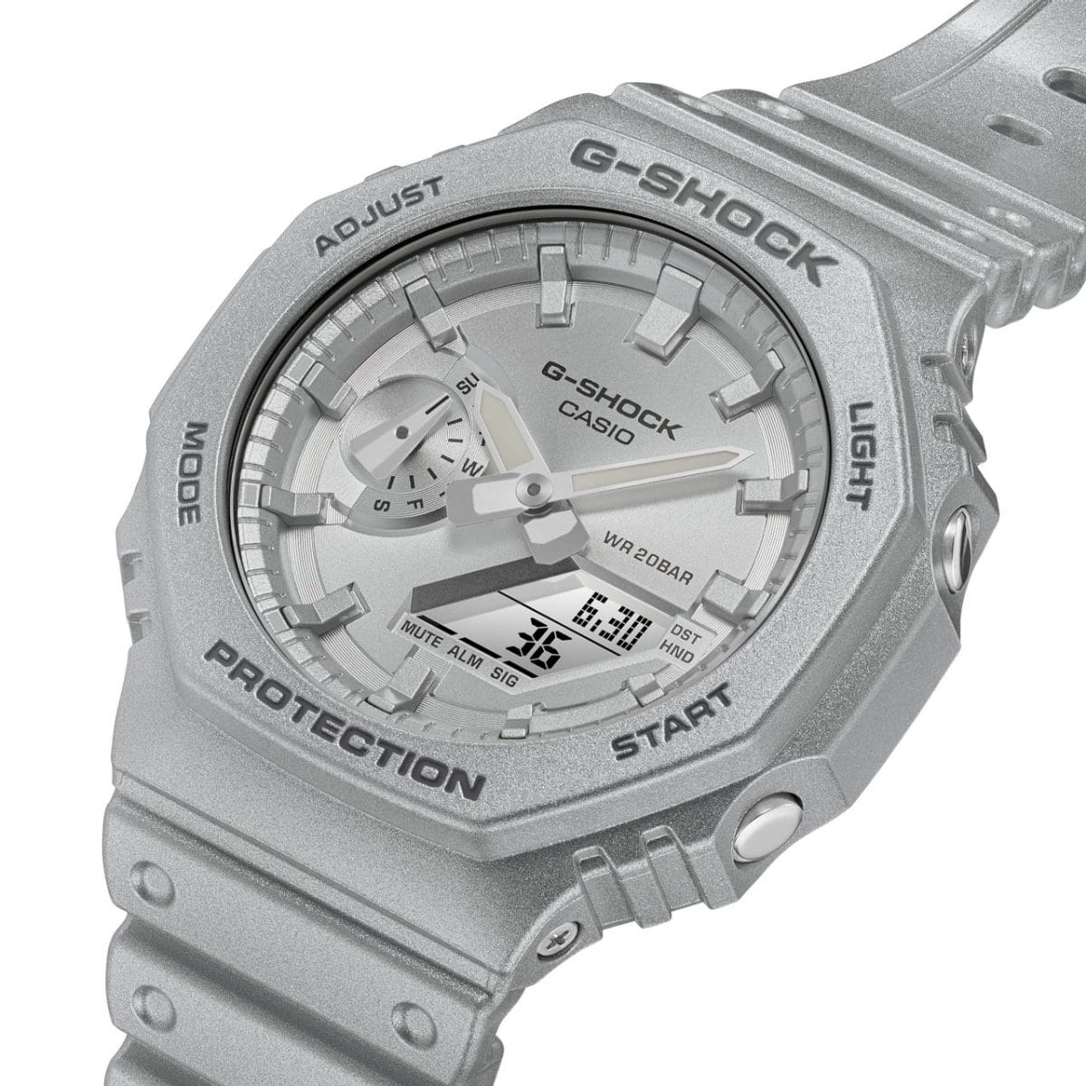 新品　G-SHOCK GA-2100FF-8A シルバー逆輸入 新品 G-SHOCK GA-2100FF-8A シルバー逆輸入 - メルカリ