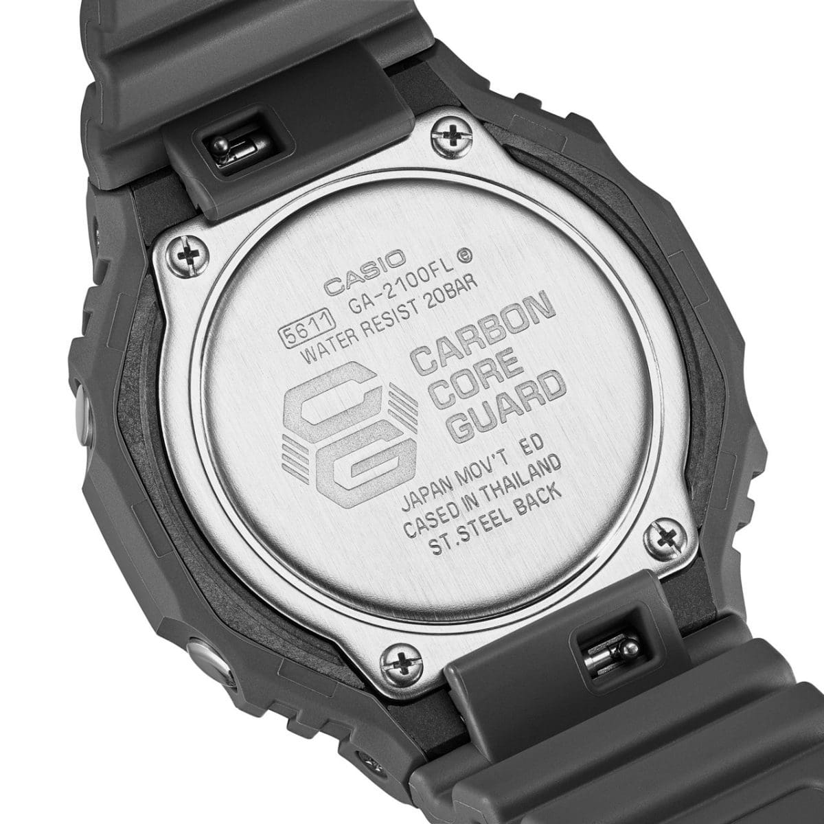 GA2100FL-8A | G-SHOCK ANALOG-DIGITAL Gray | CASIO
