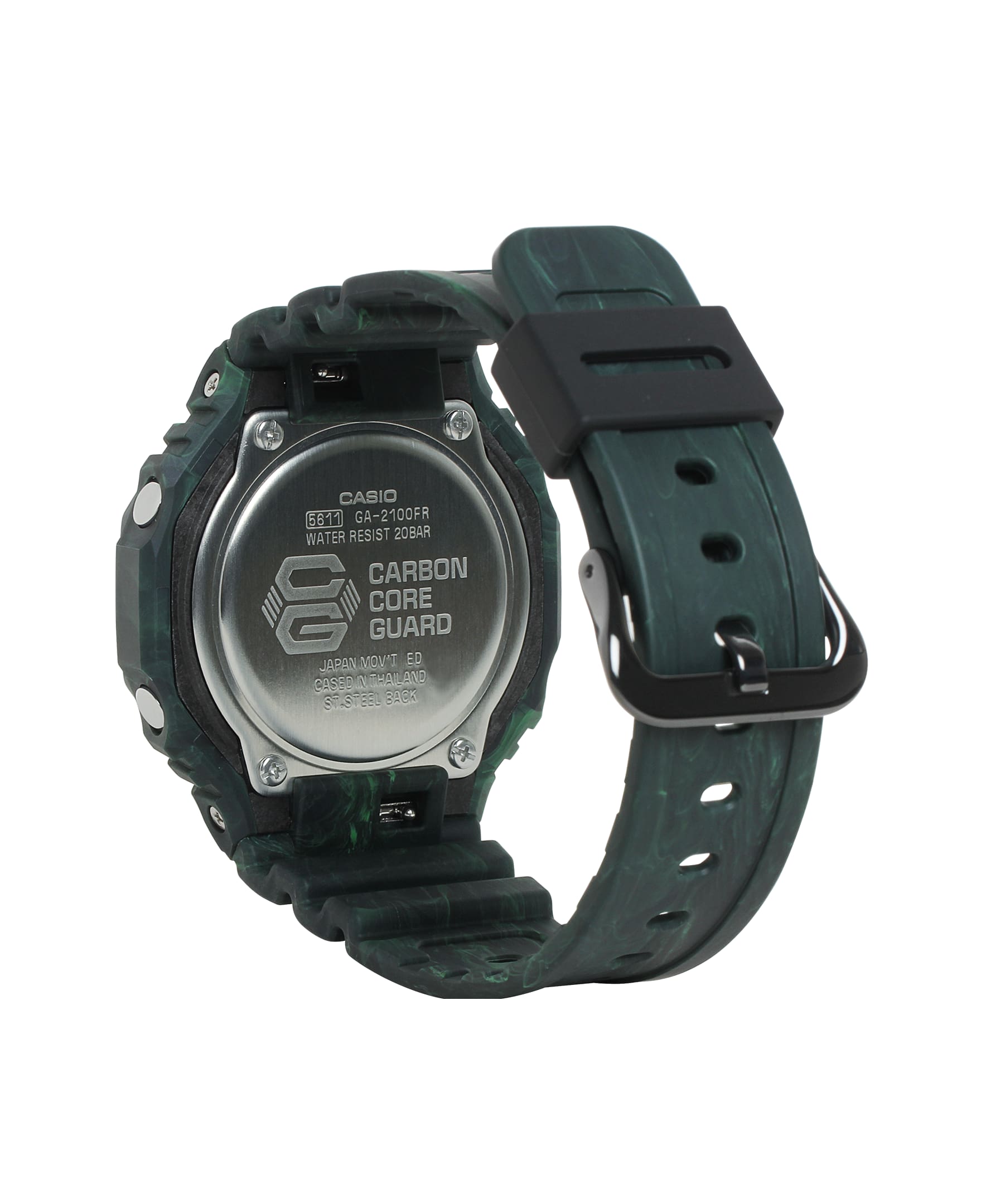 GA2100FR-3A | Green Analog-Digital Men's Watch - G-SHOCK | CASIO