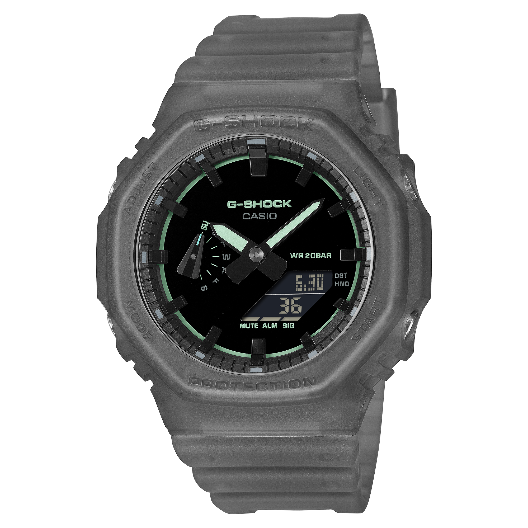 G-Shock GA-2100 — Kelp Forest Noir · GA-2100K-1A