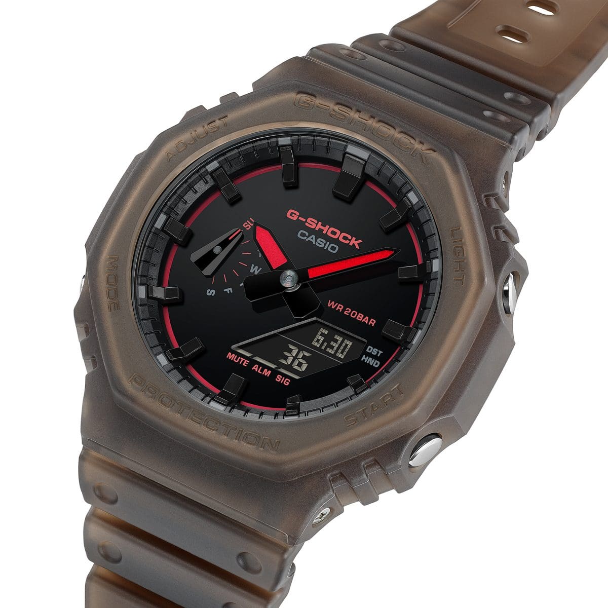 GA2100K-5A | G-SHOCK ANALOG-DIGITAL Transparent color | CASIO