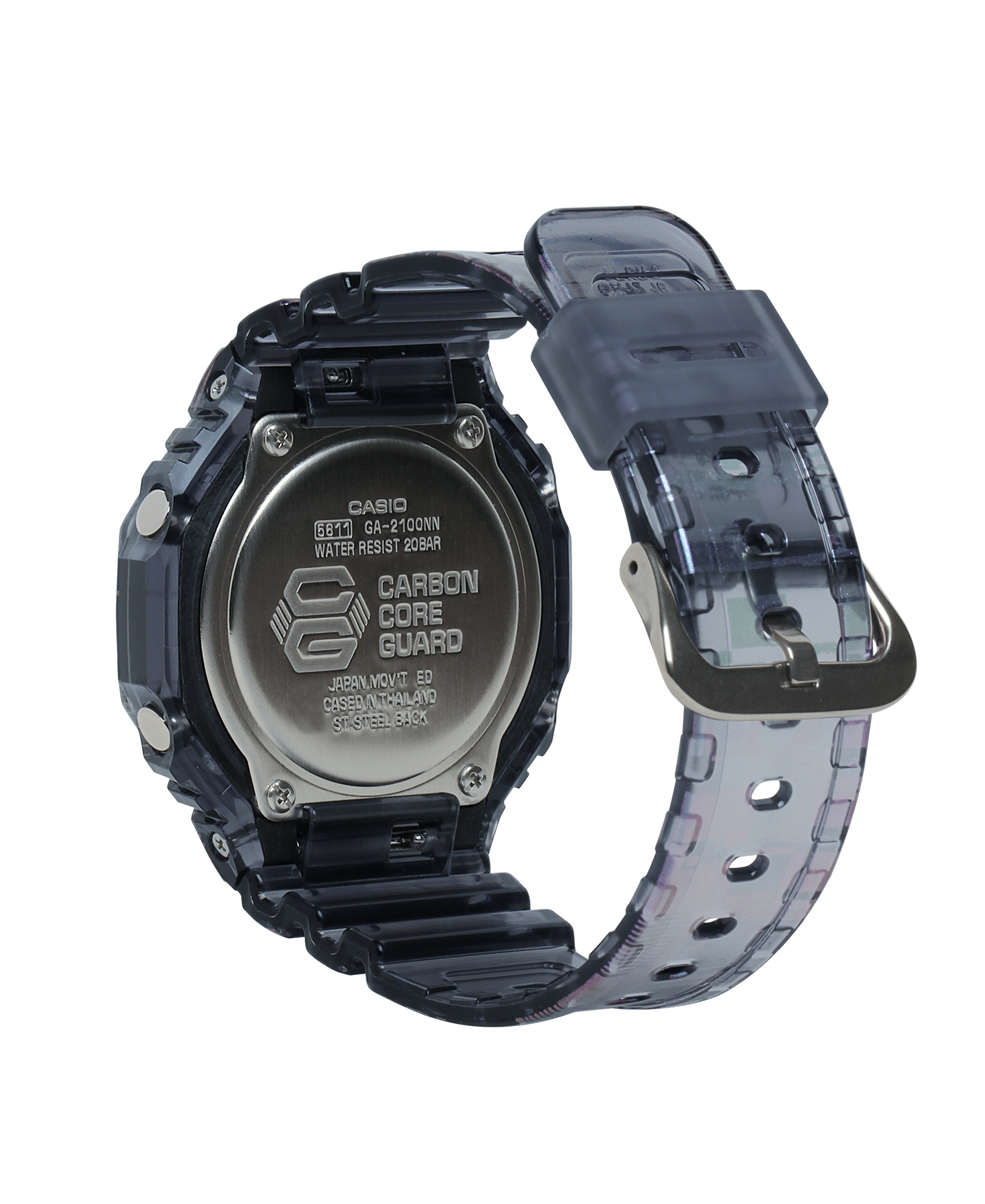 GA2100NN-1A | Transparent Analog-Digital Men's Watch - G-SHOCK | CASIO