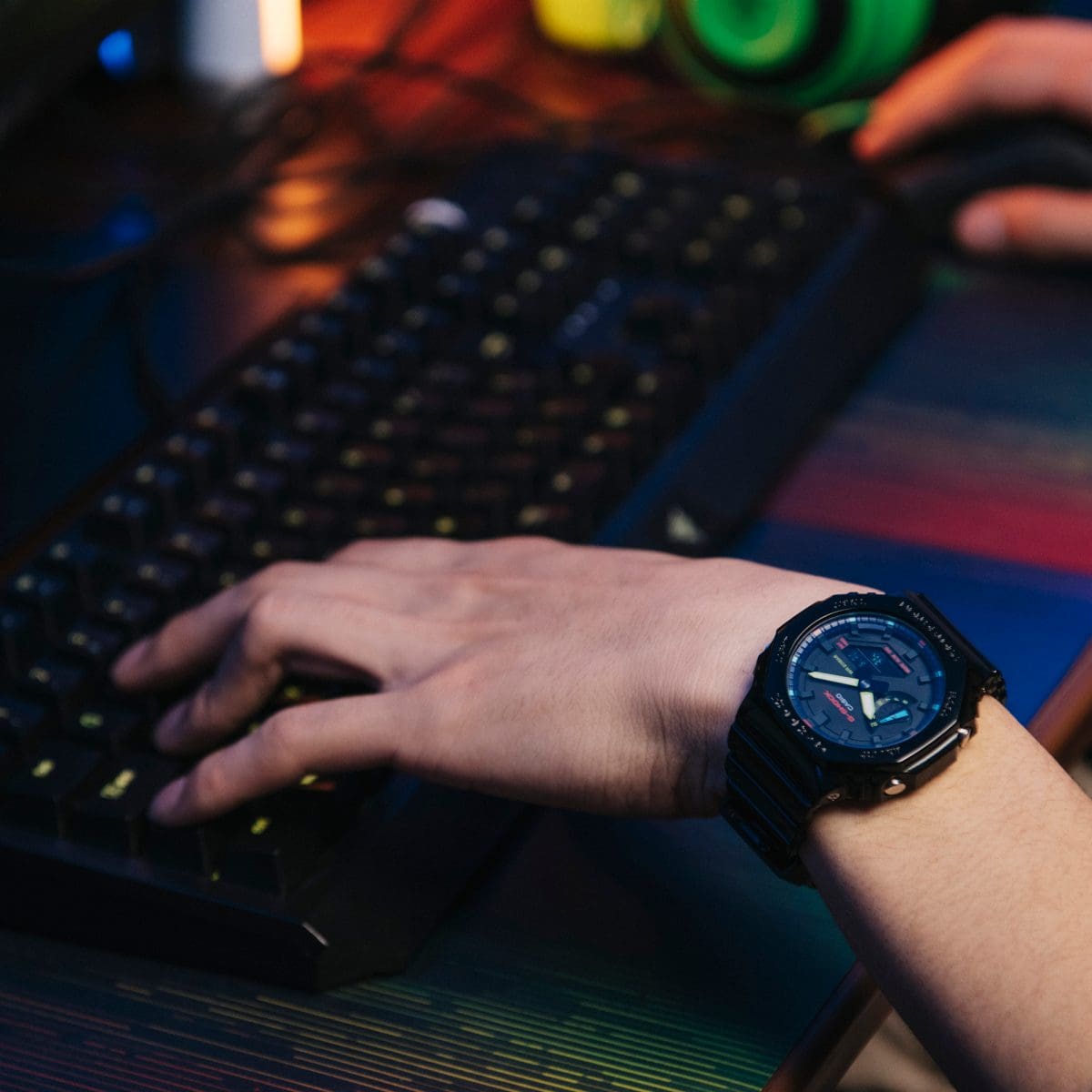GA2100RGB-1A | G-SHOCK 2100 Series Black | CASIO