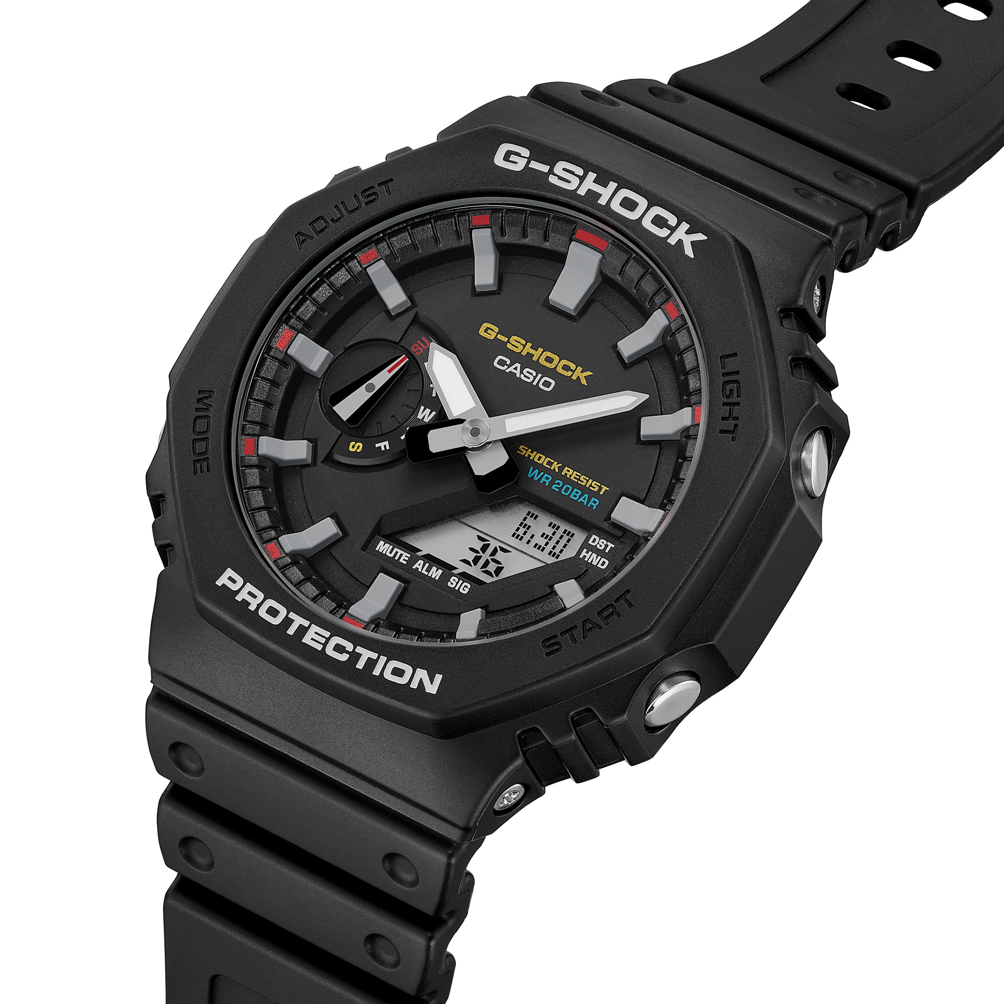 G-SHOCK GA-2100 カシオーク ブラック gショック ジーショック G-SHOCK クオーツ GA-2100-1A2 2100 ワールド